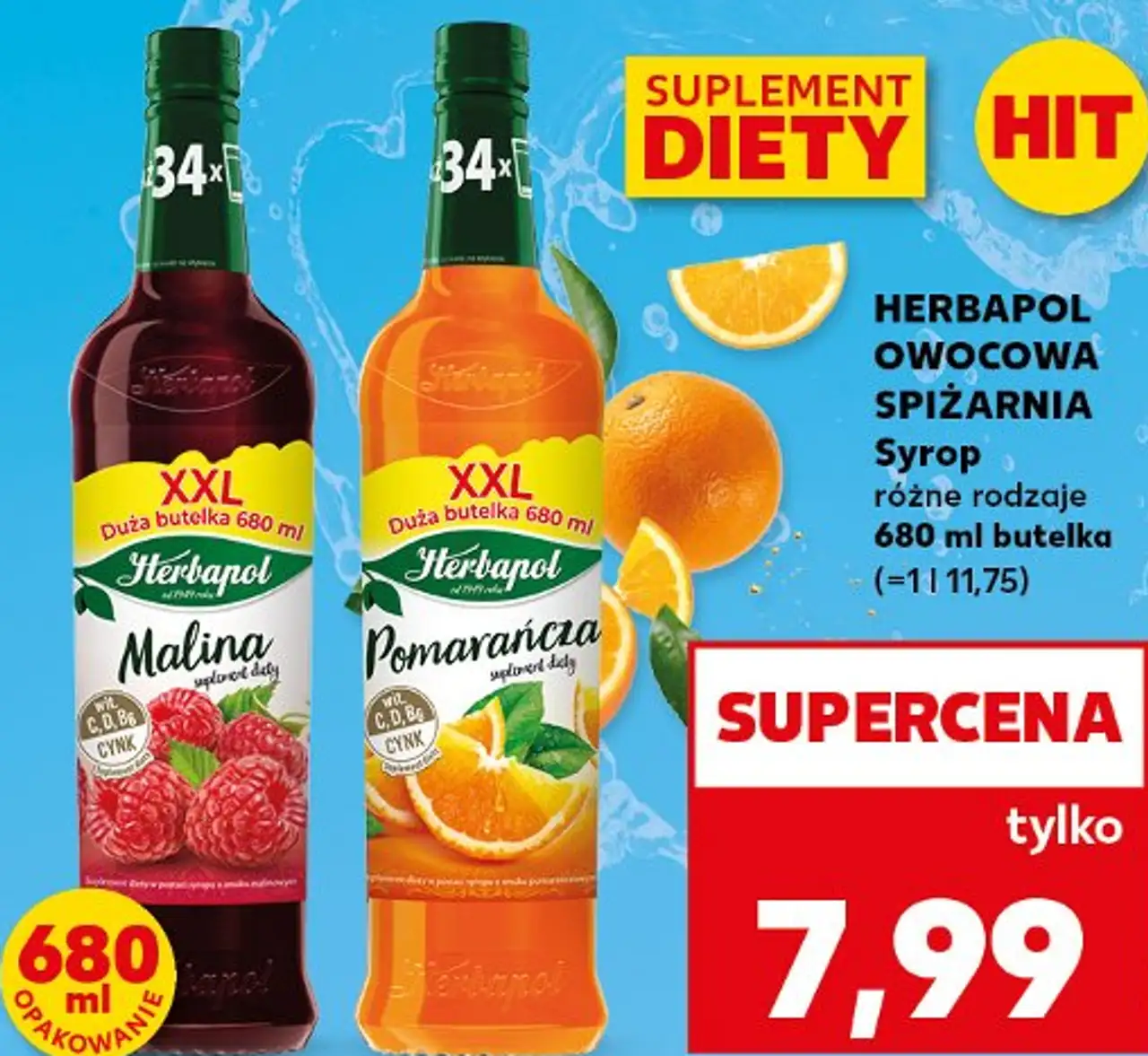 HERBAPOL OWOCOWA SPIŻARNIA Syrop