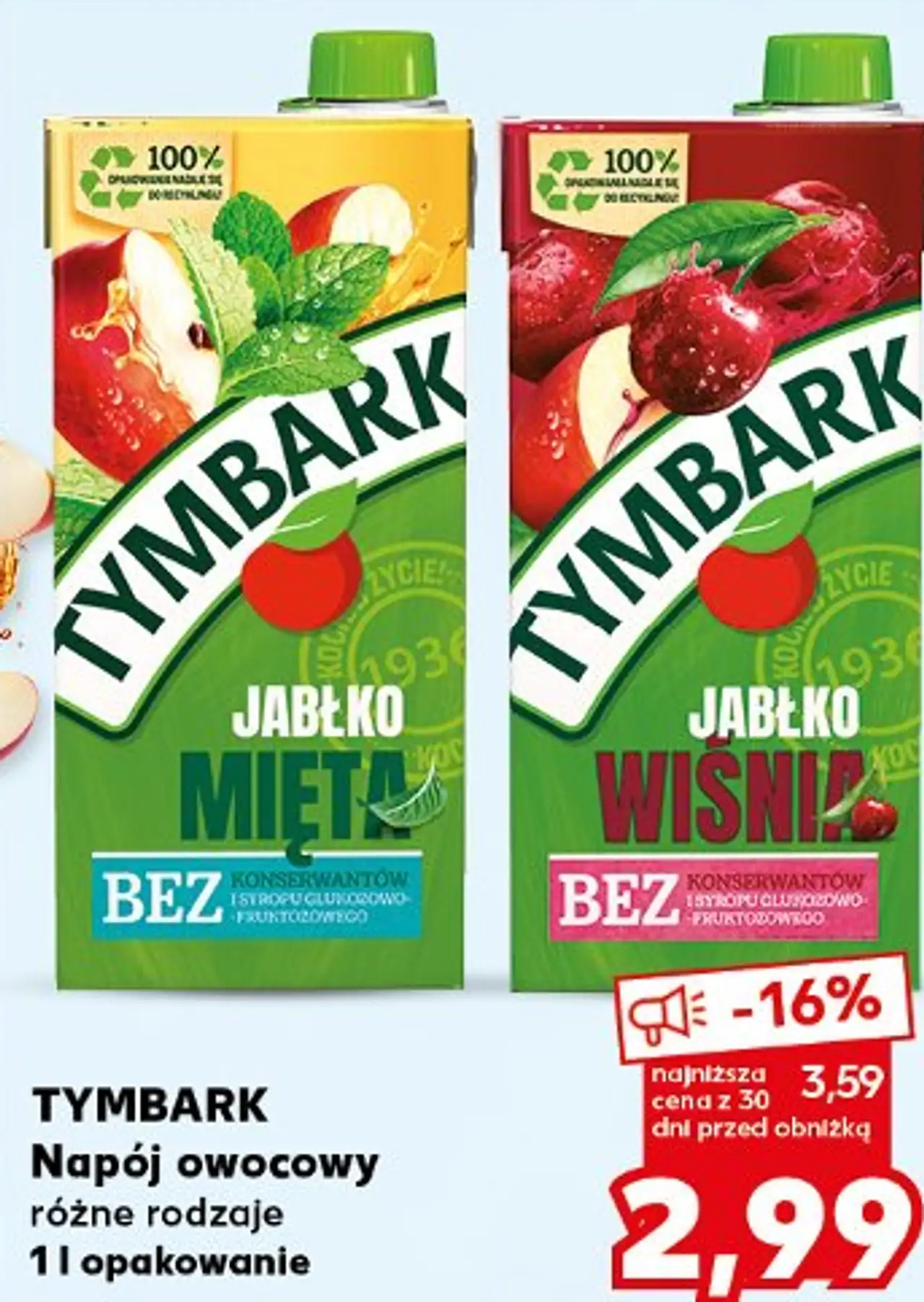 TYMBARK Napój owocowy