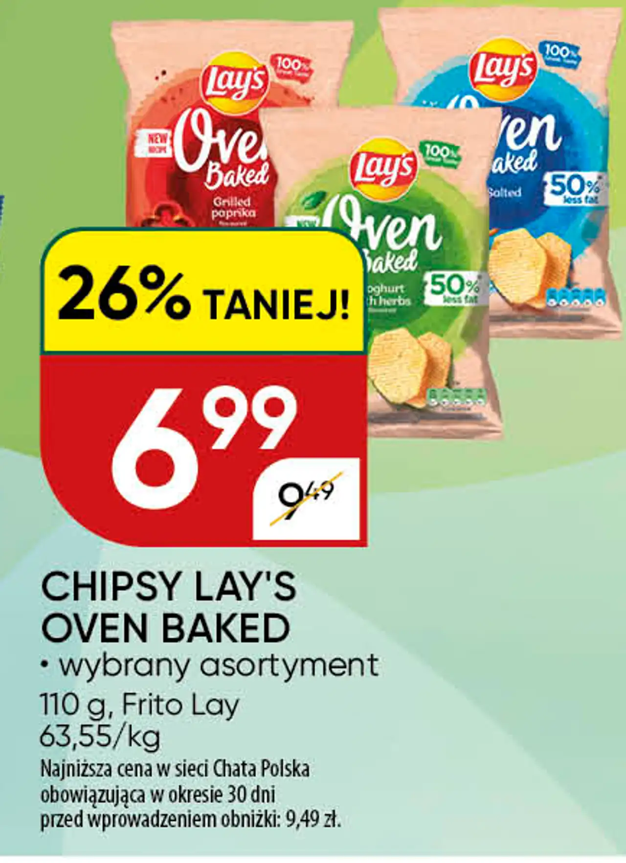 Lay's Oven Baked 110g