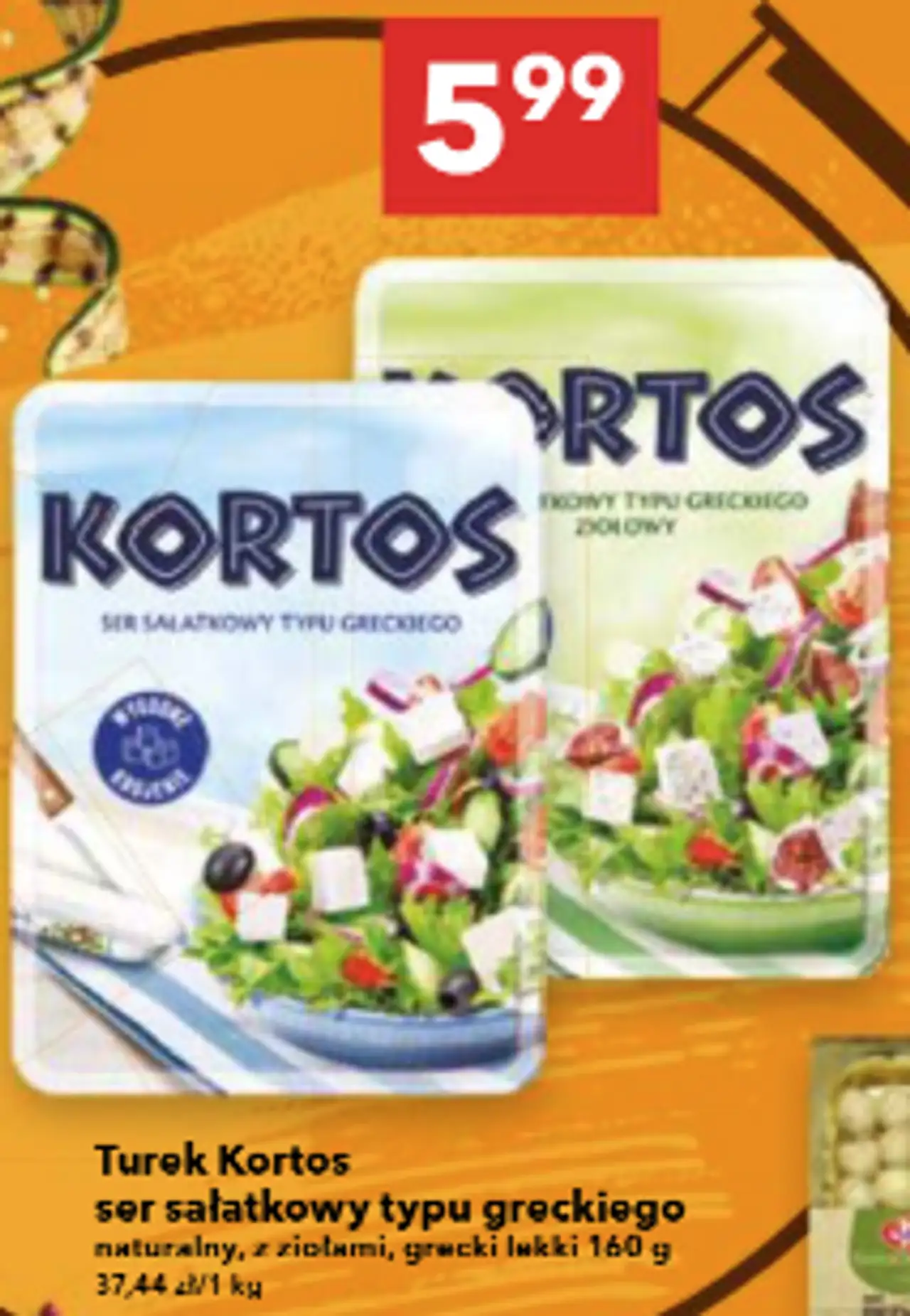 Turek Kortos ser sałatkowy typu greckiego