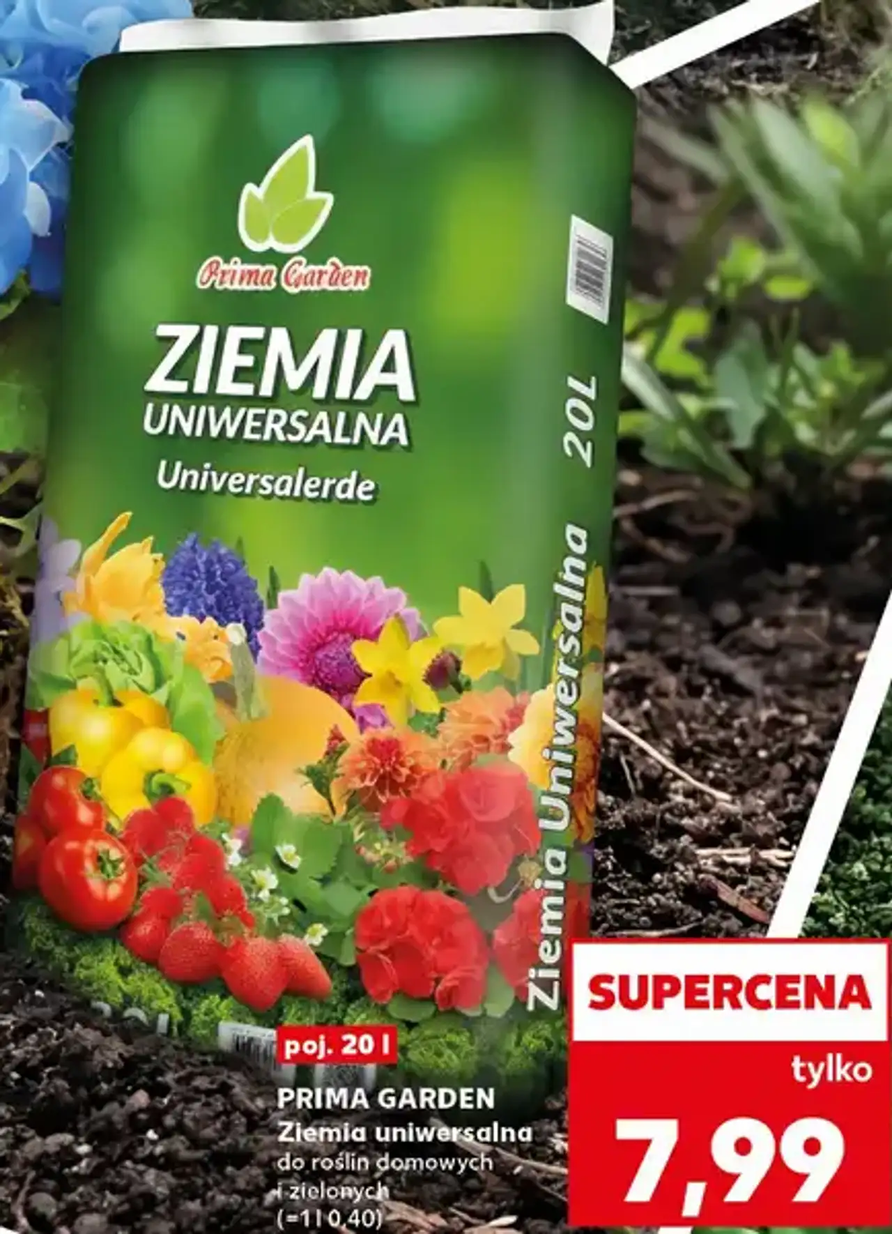 PRIMA GARDEN Ziemia uniwersalna do roślin domowych i zielonych