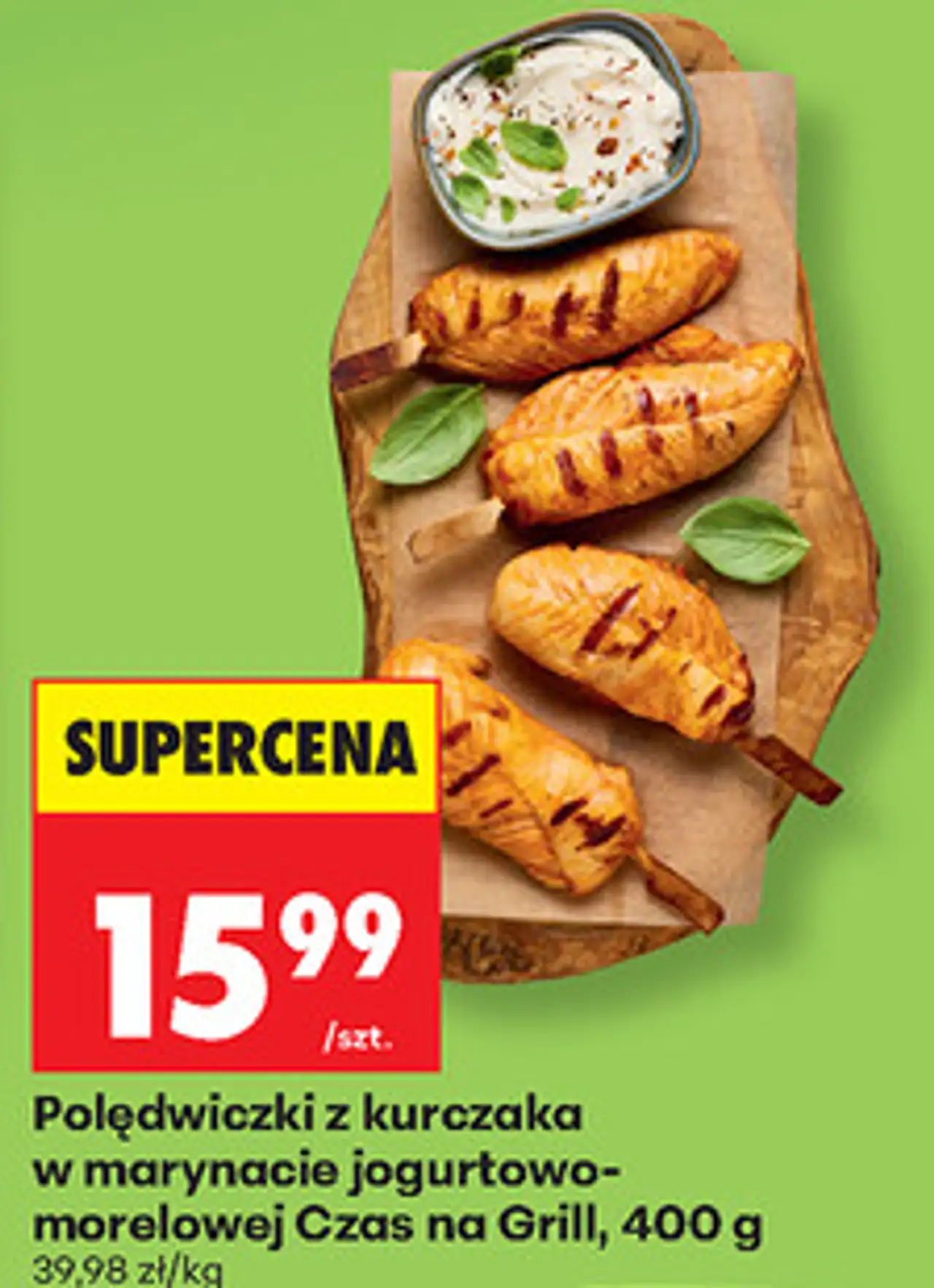 Polędwiczki z kurczaka w marynacie jogurtowo-morelowej Czas na Grill