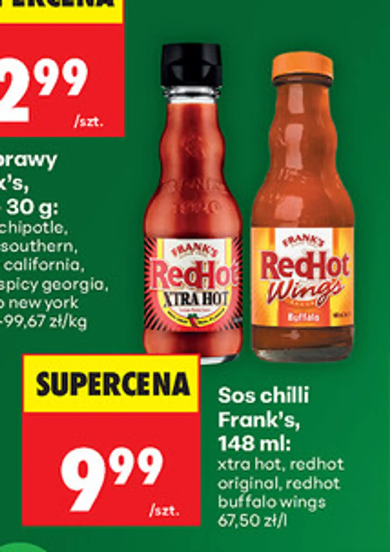 Sos chilli Frank's, 148 ml