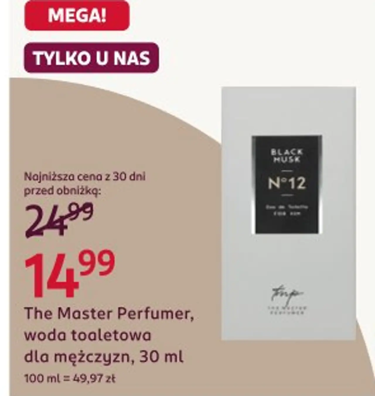 The Master Perfumer, woda toaletowa dla mężczyzn, 30 ml