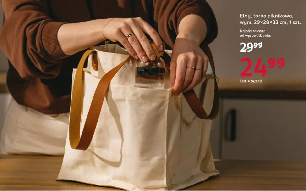 Eloy, torba piknikowa, wym. 29x28x33 cm, 1 szt.