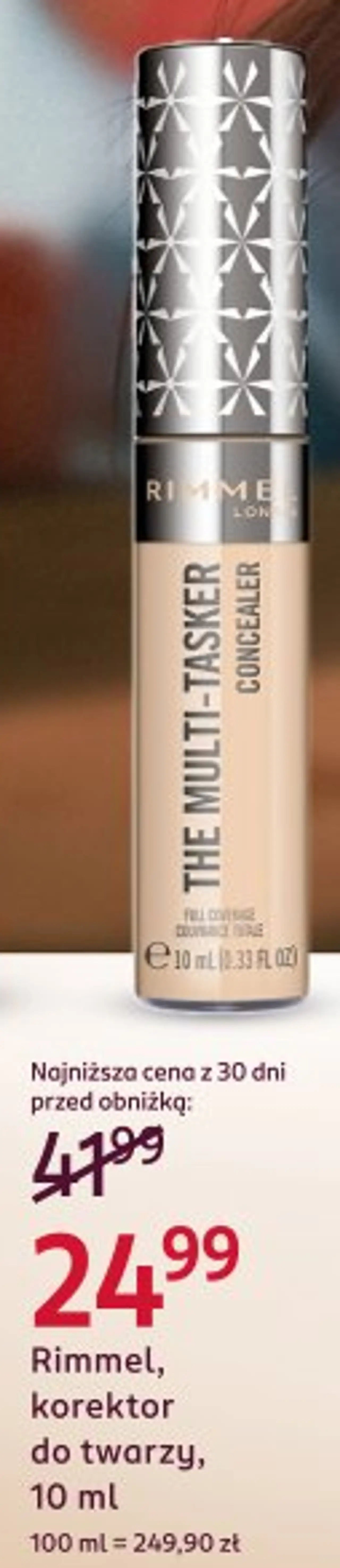 Rimmel, korektor do twarzy, 10 ml