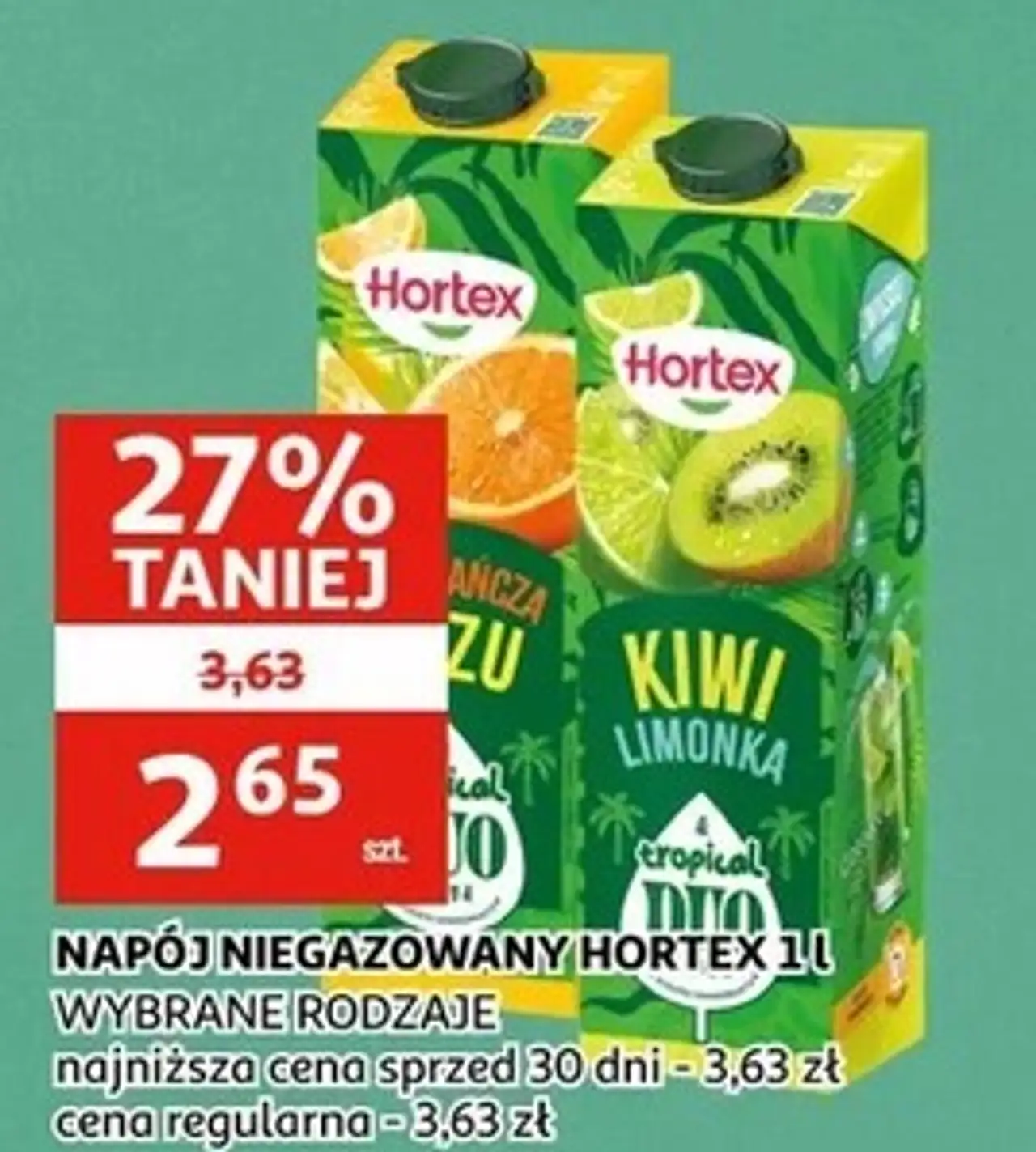 Napój pomarańcza-yuzu Hortex Tropical Duo