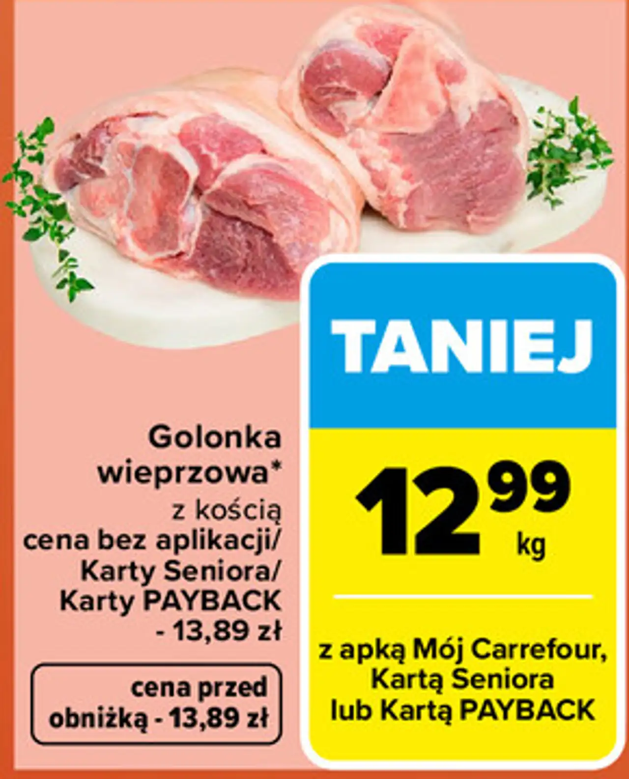 Golonka wieprzowa z kością