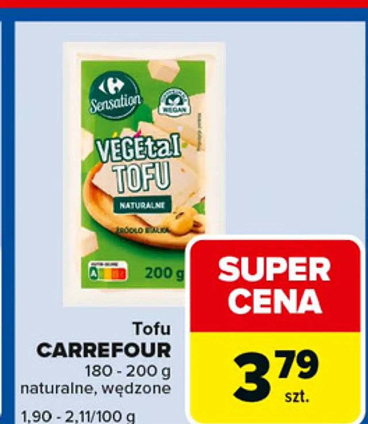 Tofu wędzone Carrefour Sensation