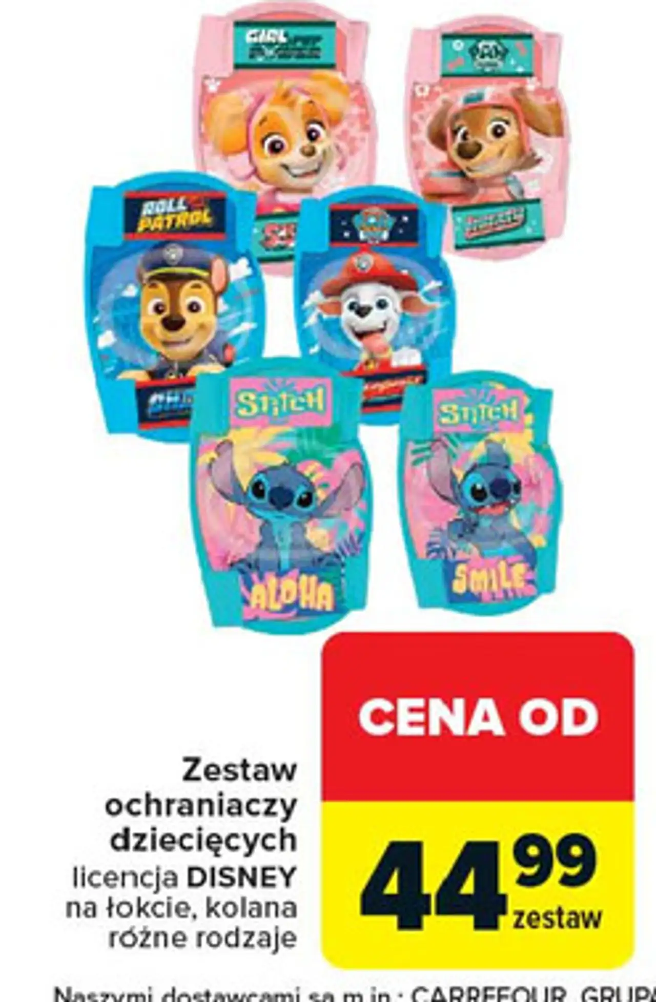 Ochraniacze dla dzieci psi patrol