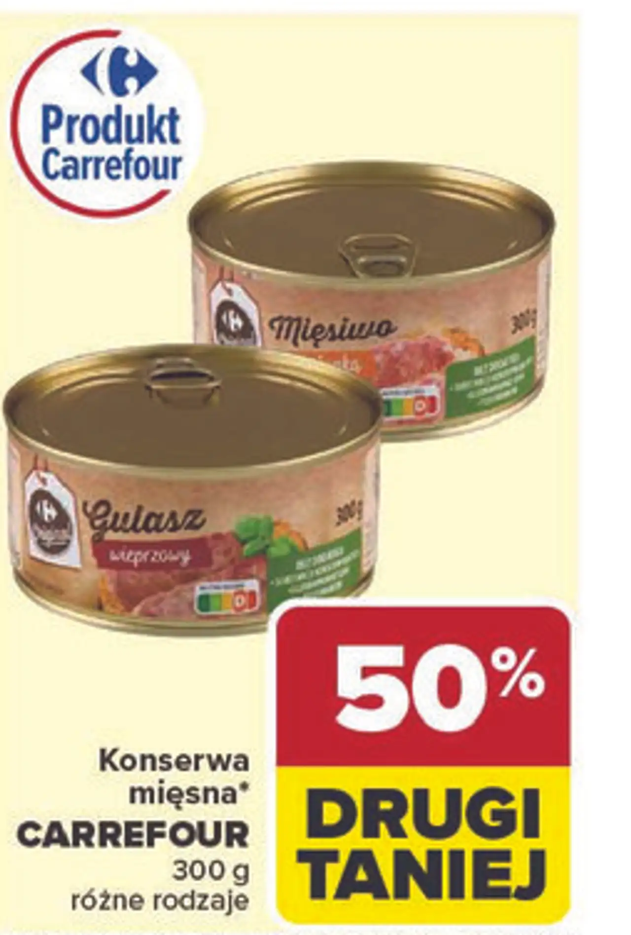 Konserwa mięsna CARREFOUR 300 g