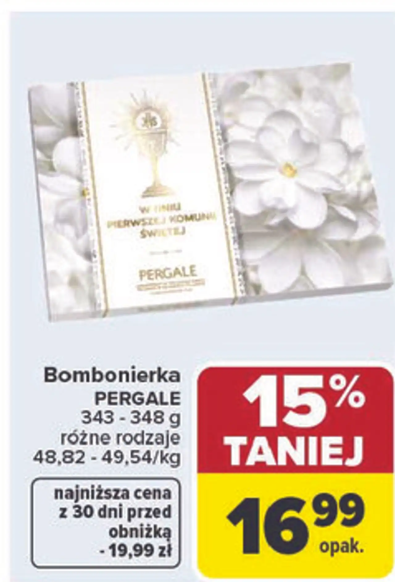 Bombonierka PERGALE