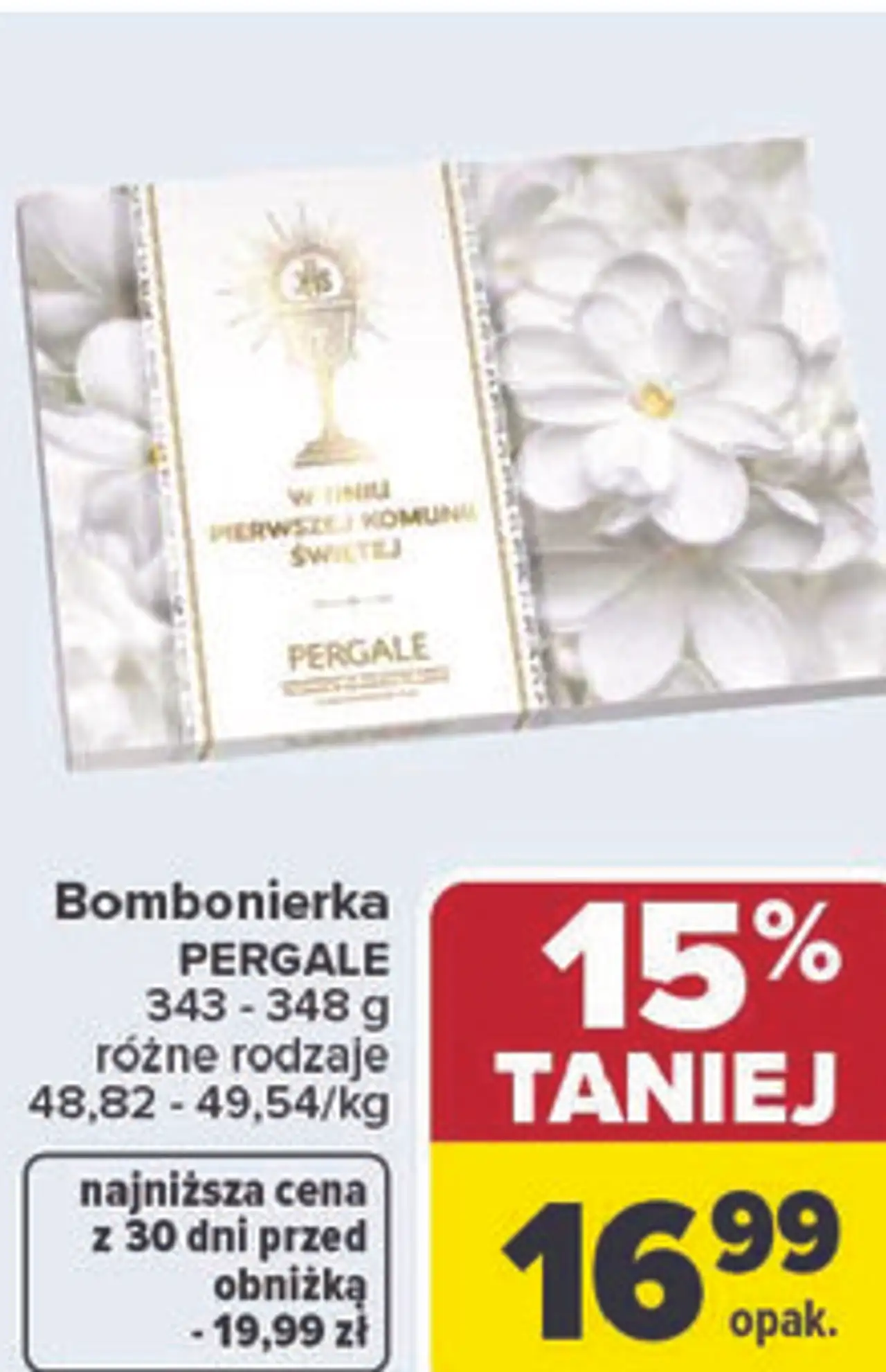 Bombonierka PERGALE 343 - 348 g
