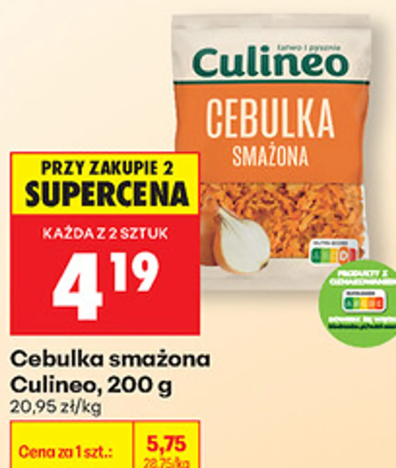 Cebulka smażona Culineo, 200 g