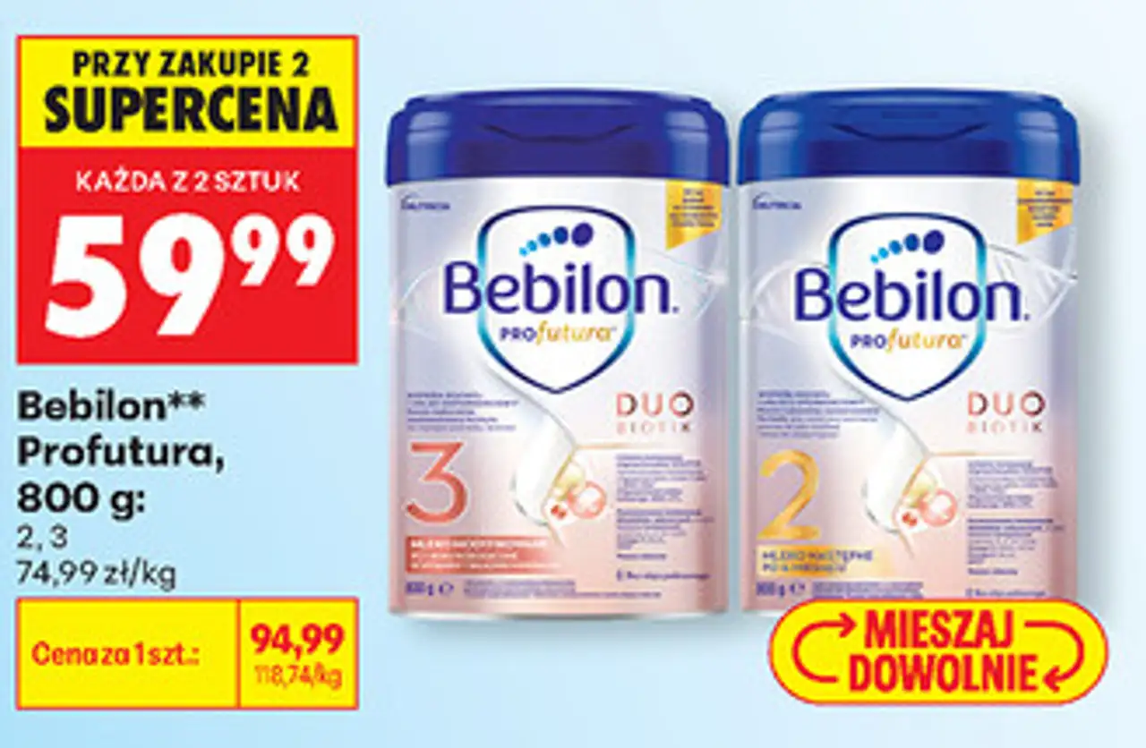 Bebilon** Profutura, 800 g: 2, 3