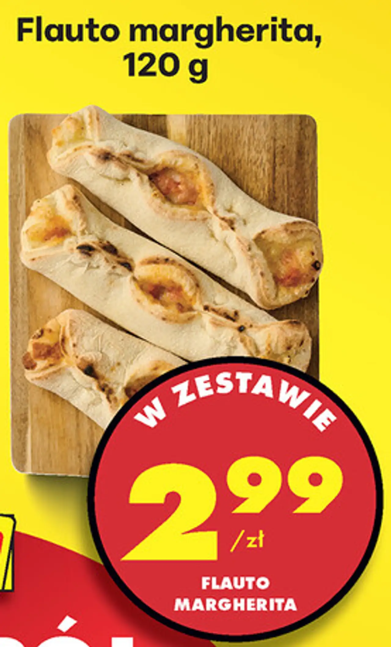 Flauto margherita, 120 g