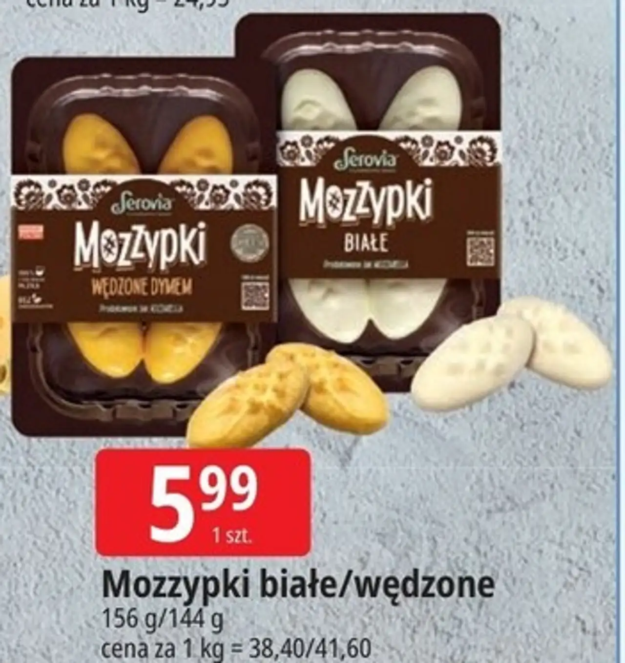 Mozzypki białe/wędzone