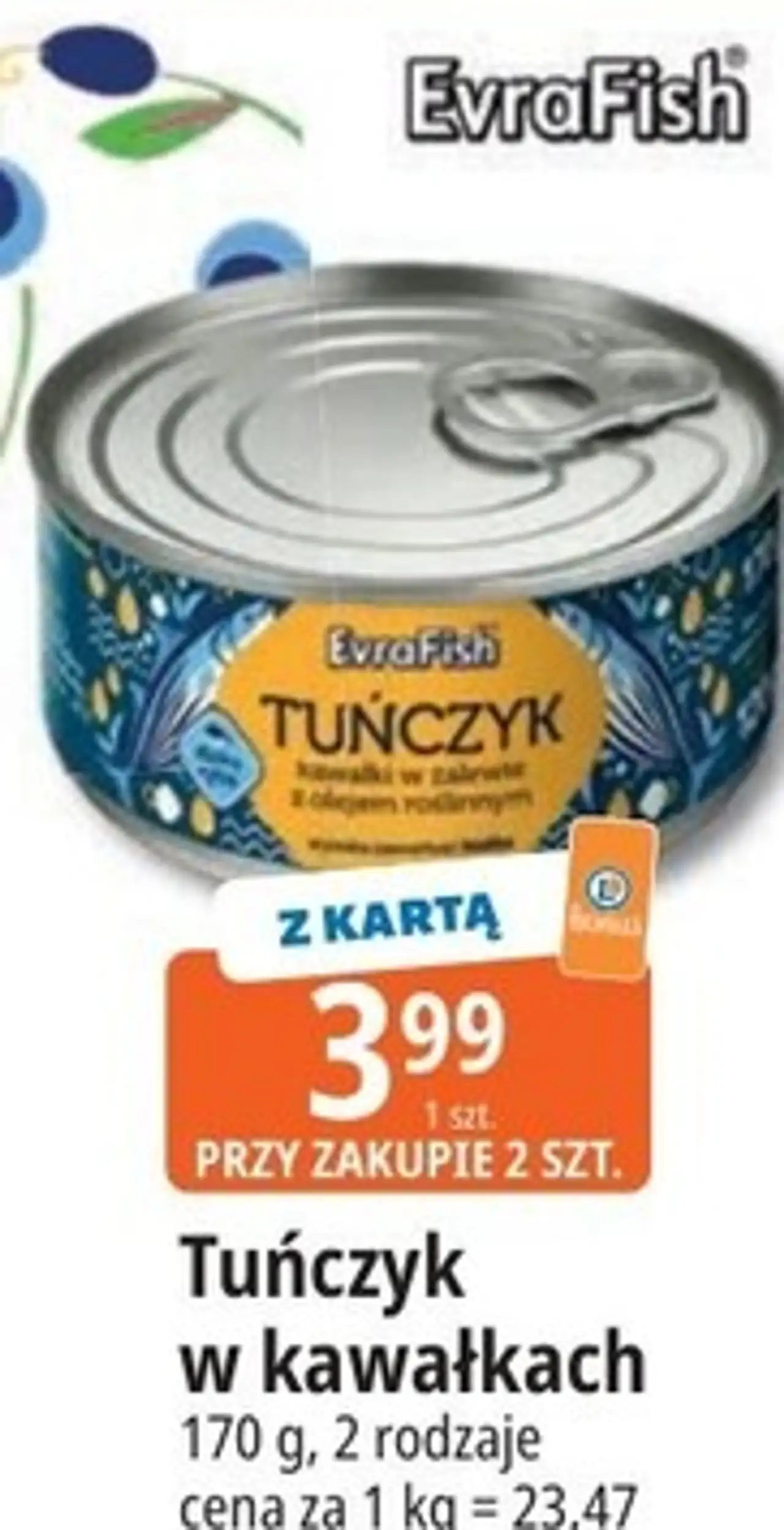 Tuńczyk w kawałkach 170 g