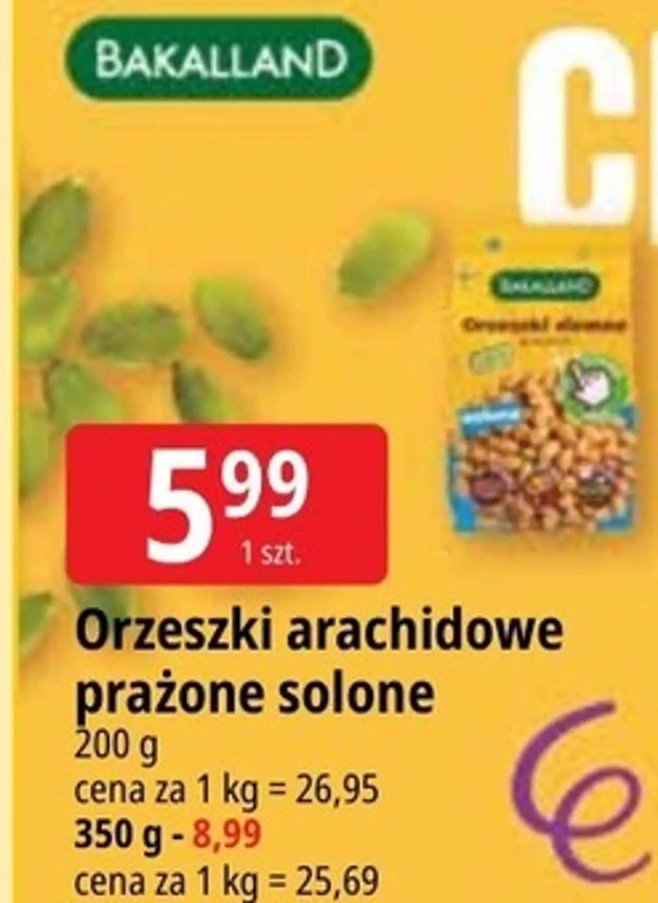 Orzeszki arachidowe prażone solone