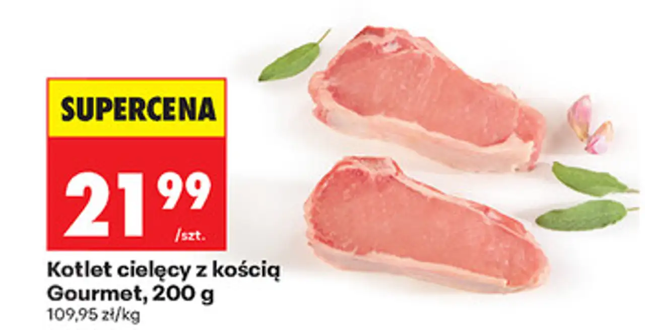 Kotlet cielęcy z kością Gourmet, 200 g