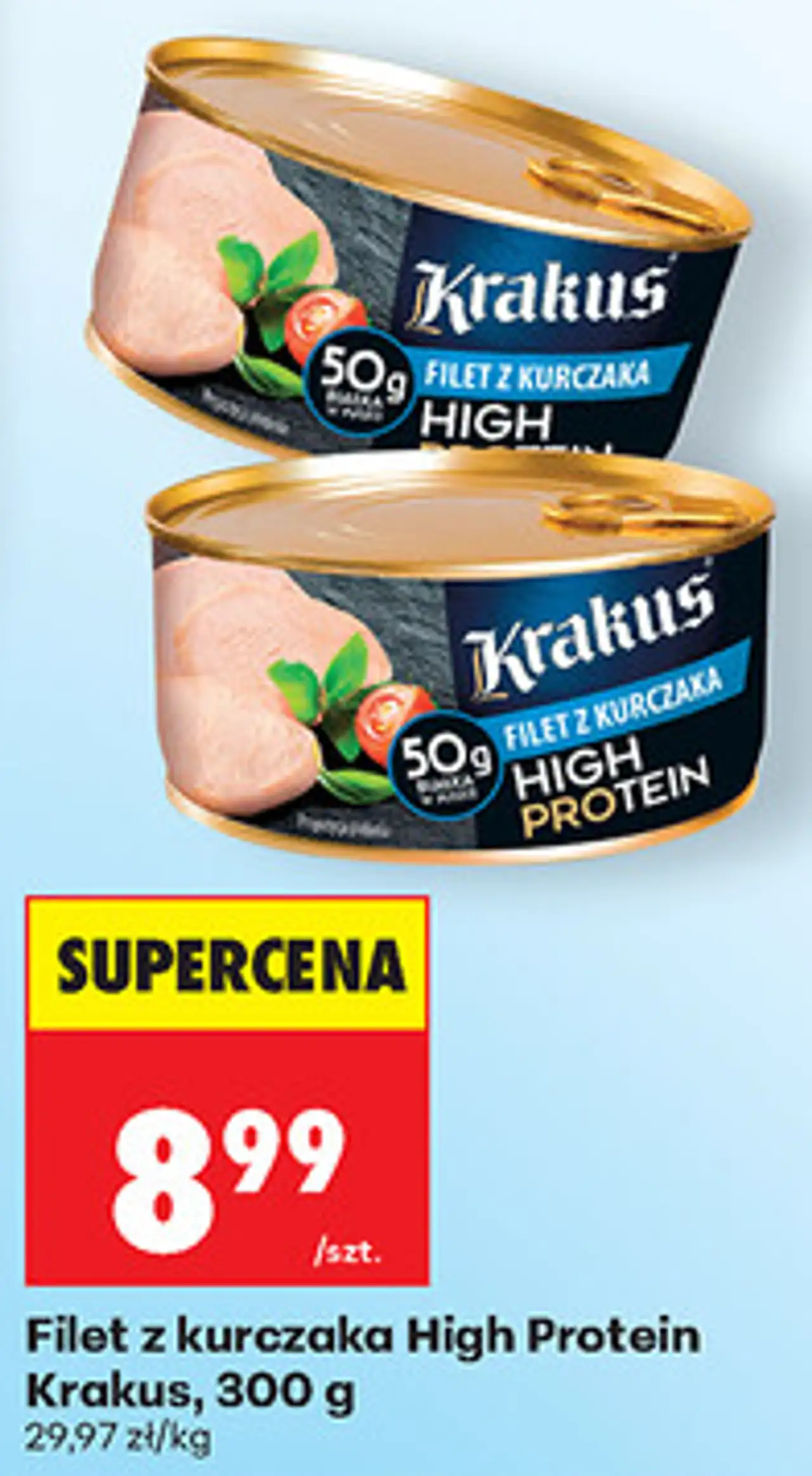 Filet z kurczaka High Protein Krakus, 300 g