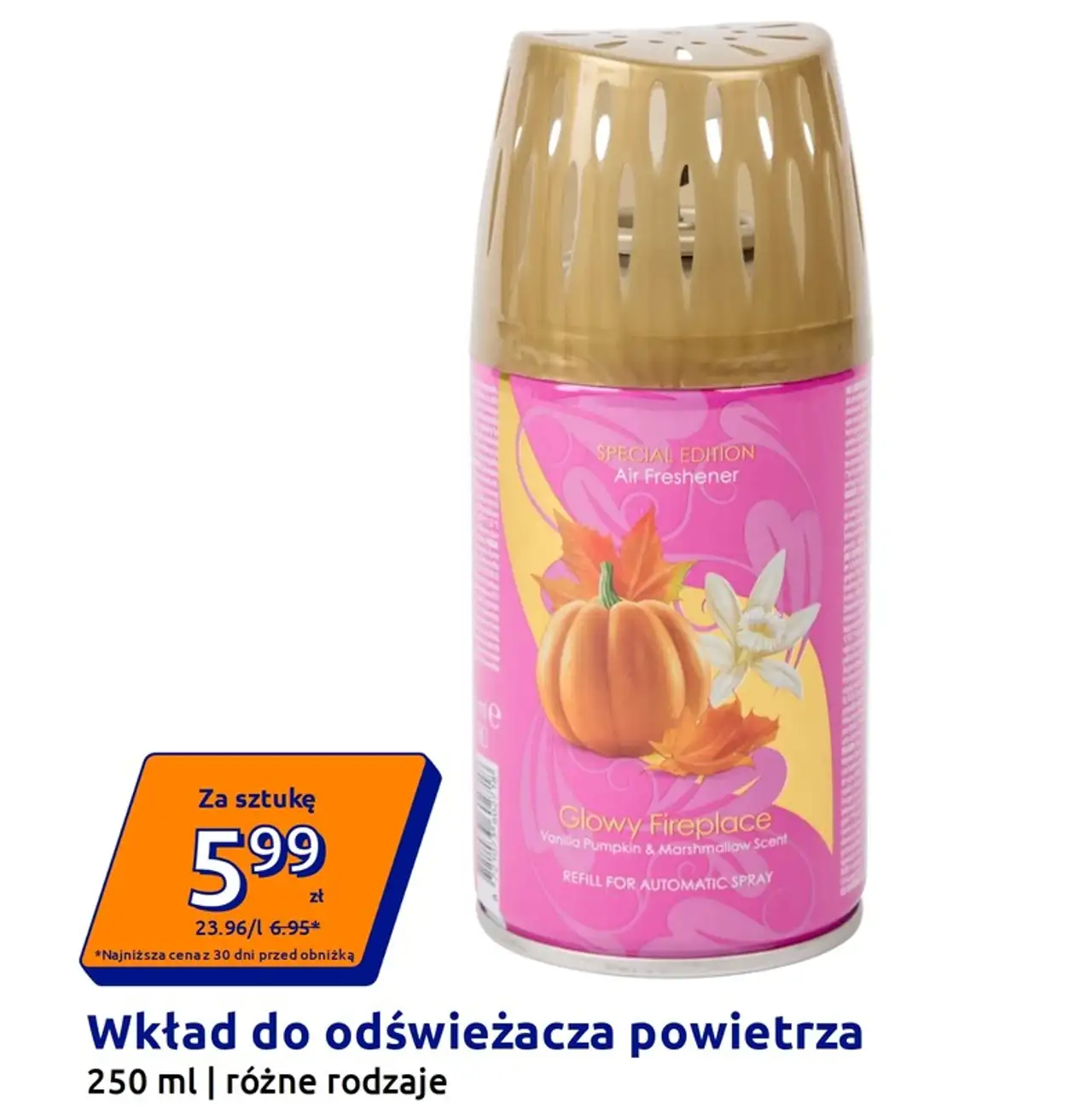Wkład do odświeżacza powietrza 250 ml | różne rodzaje