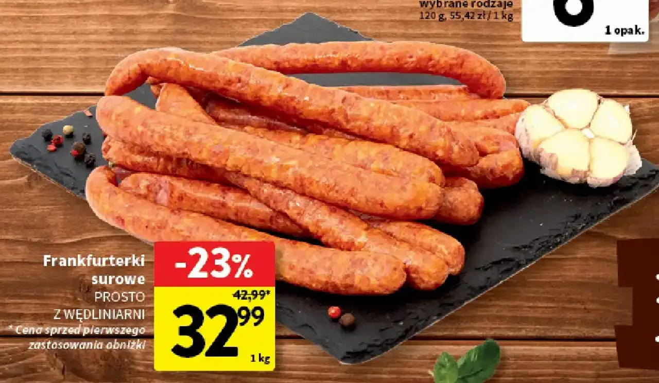 Frankfurterki surowe PROSTO Z WĘDLINIARNI