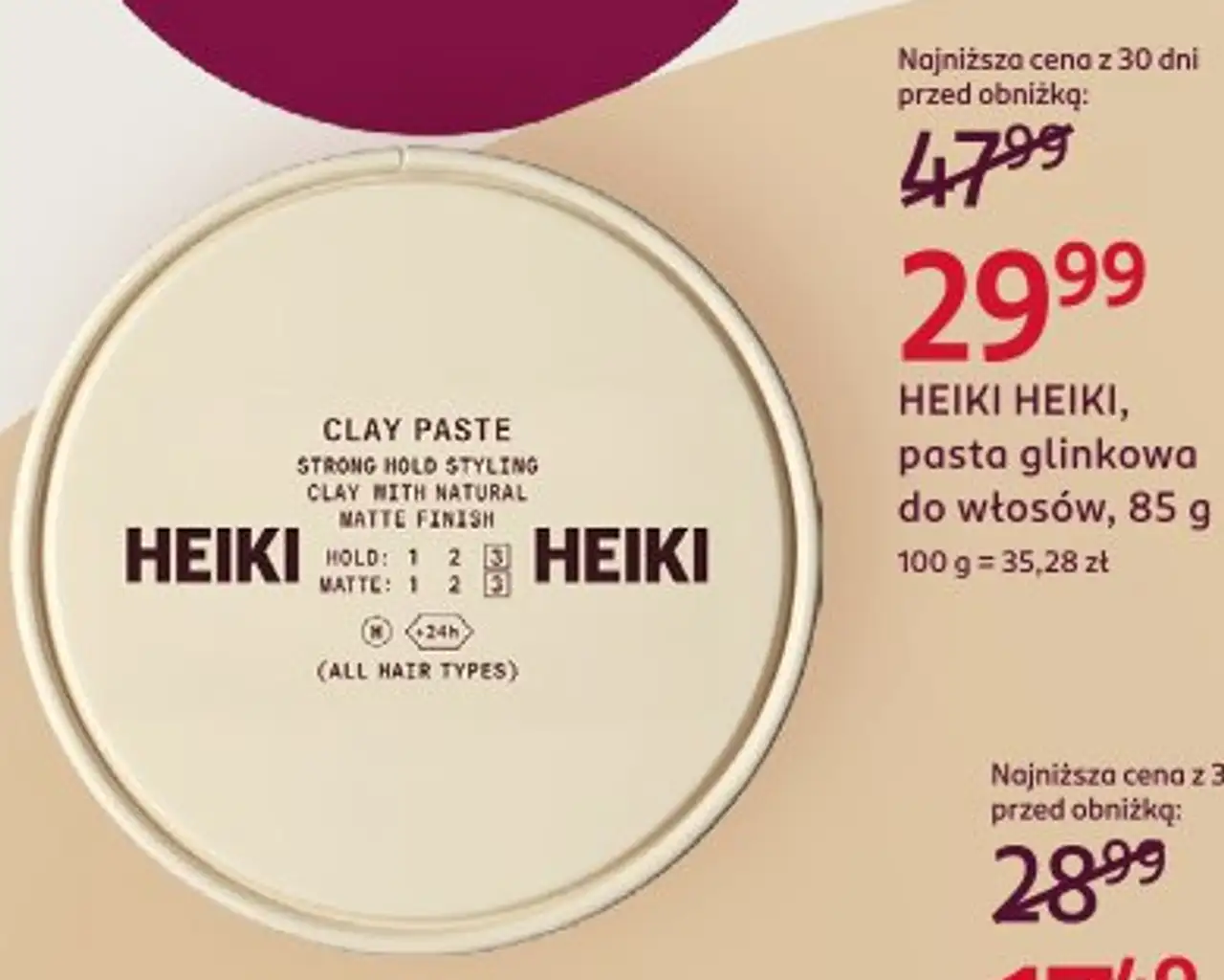 OnlyBio, toner do włosów, Beza Pavlova, 100 ml
