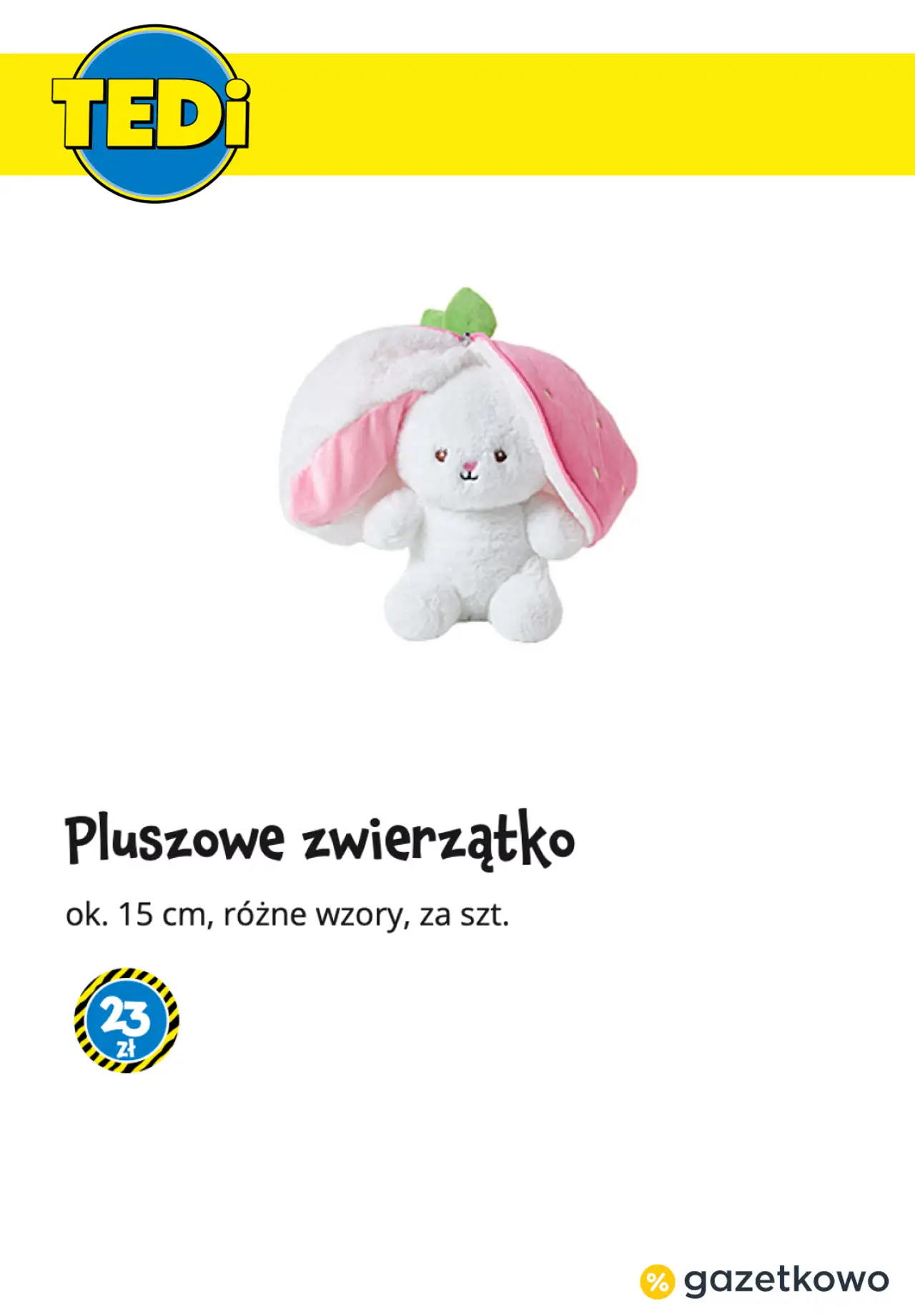 Pluszowe zwierzątko