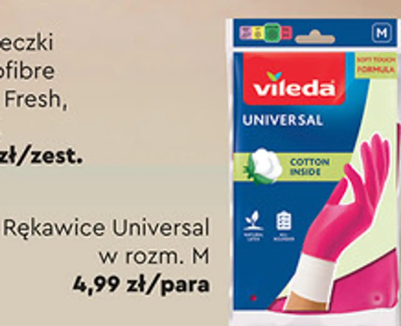 Rękawice Universal w rozm. M Vileda