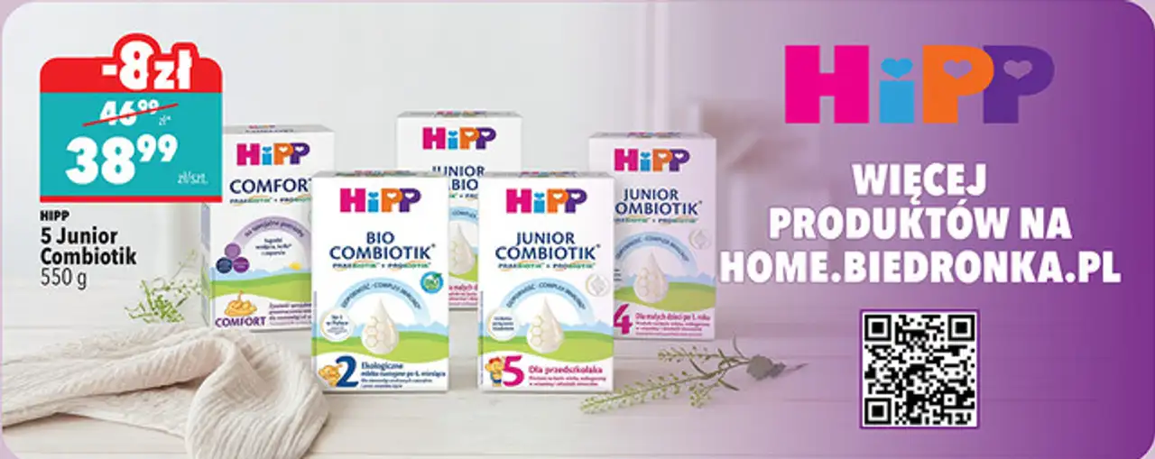 HiPP Mleko początkowe / następne