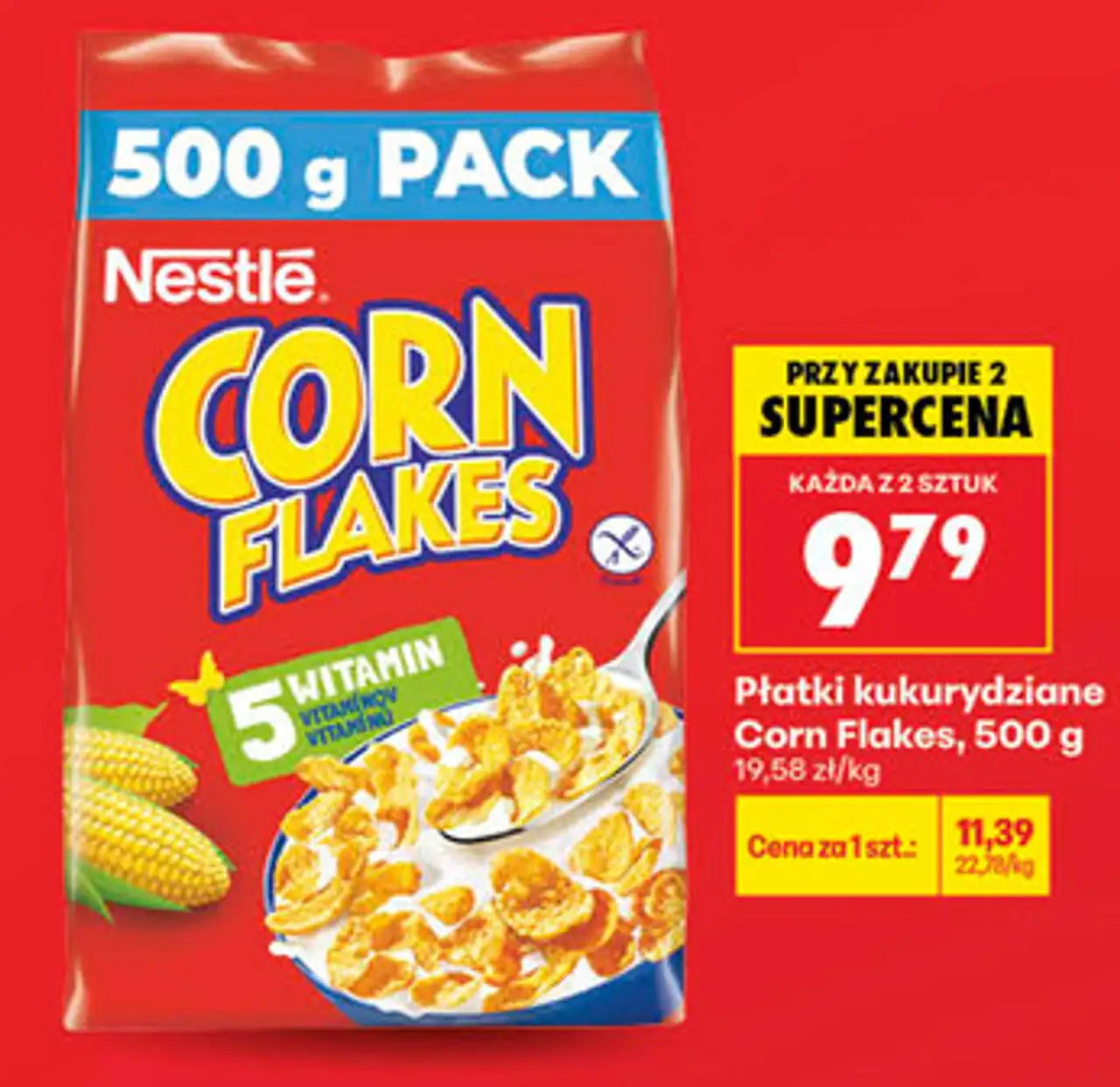 Płatki kukurydziane Corn Flakes