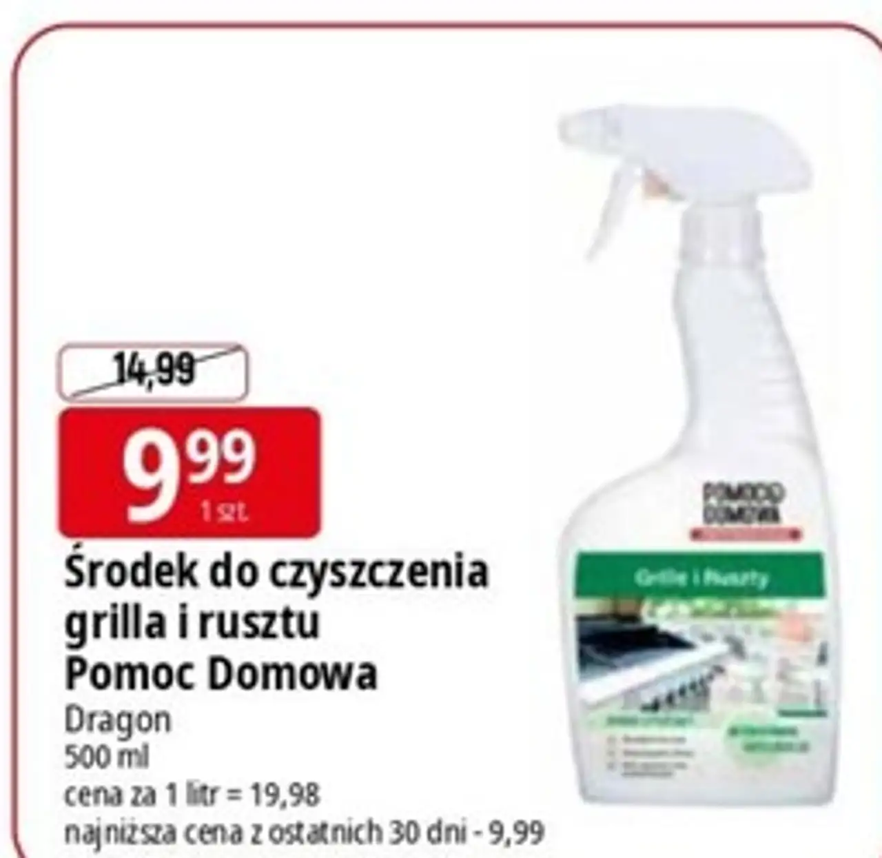 Środek do czyszczenia grilla i rusztu Pomoc Domowa