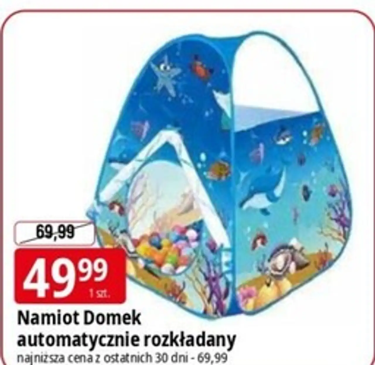 Namiot Domek automatycznie rozkładany