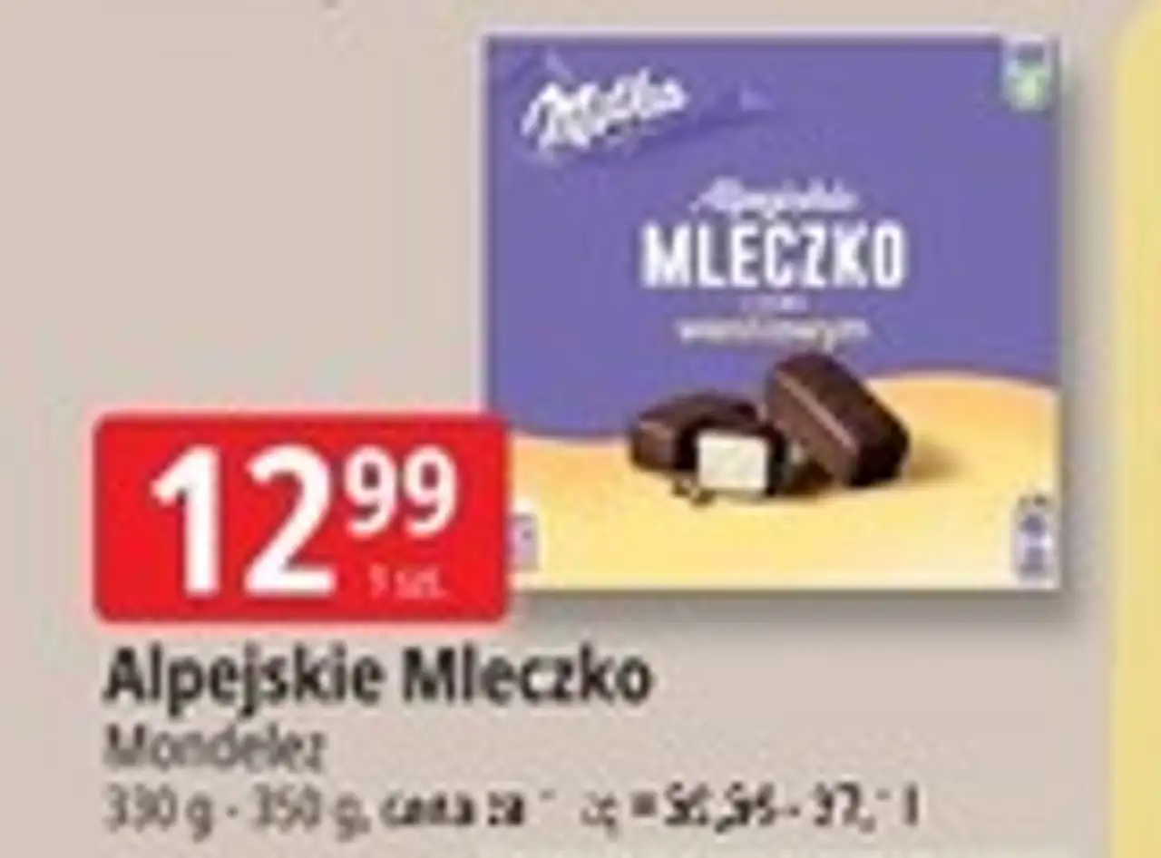 Alpejskie Mleczko Mondelez