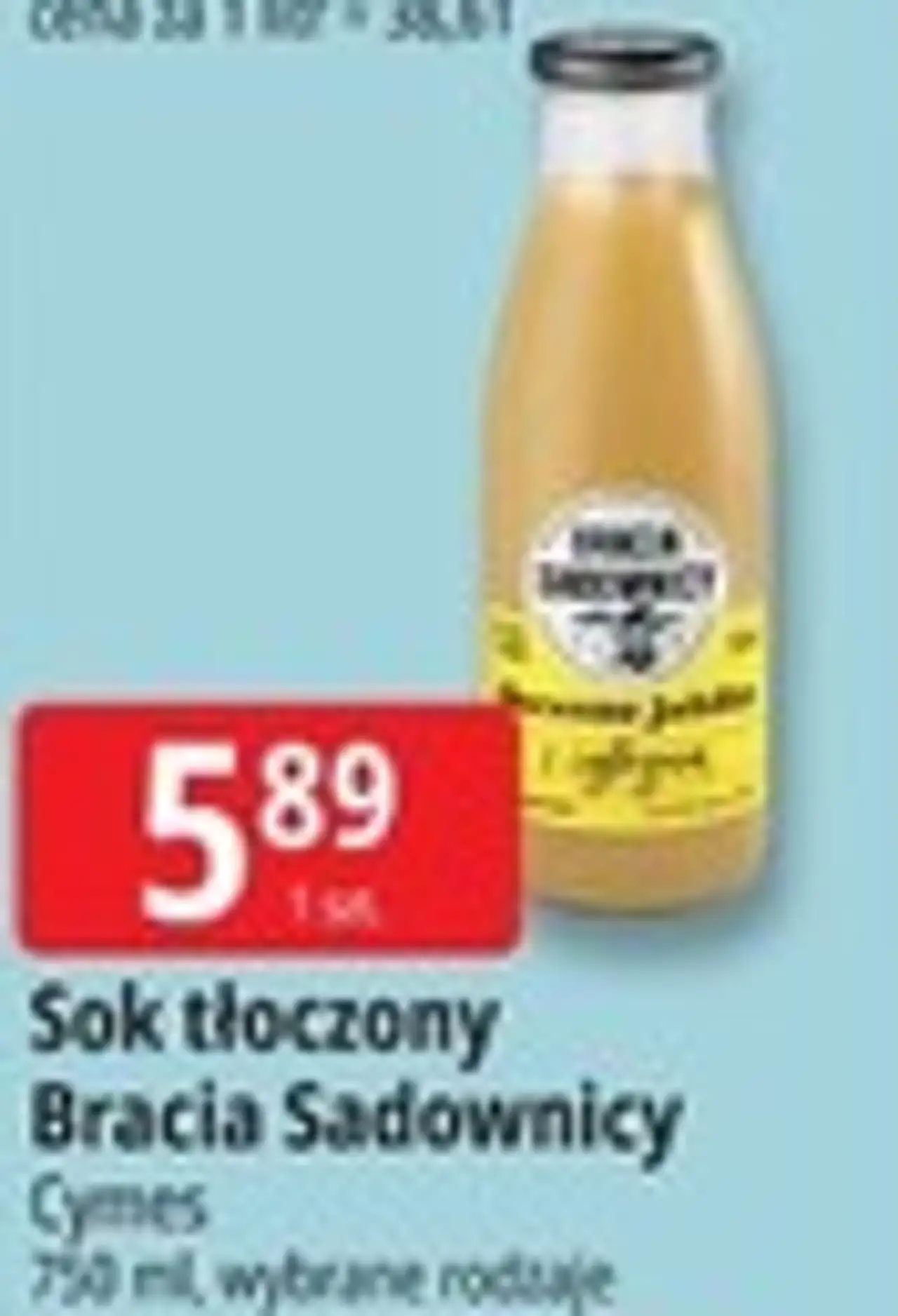 Sok tłoczony Bracia Sadownicy