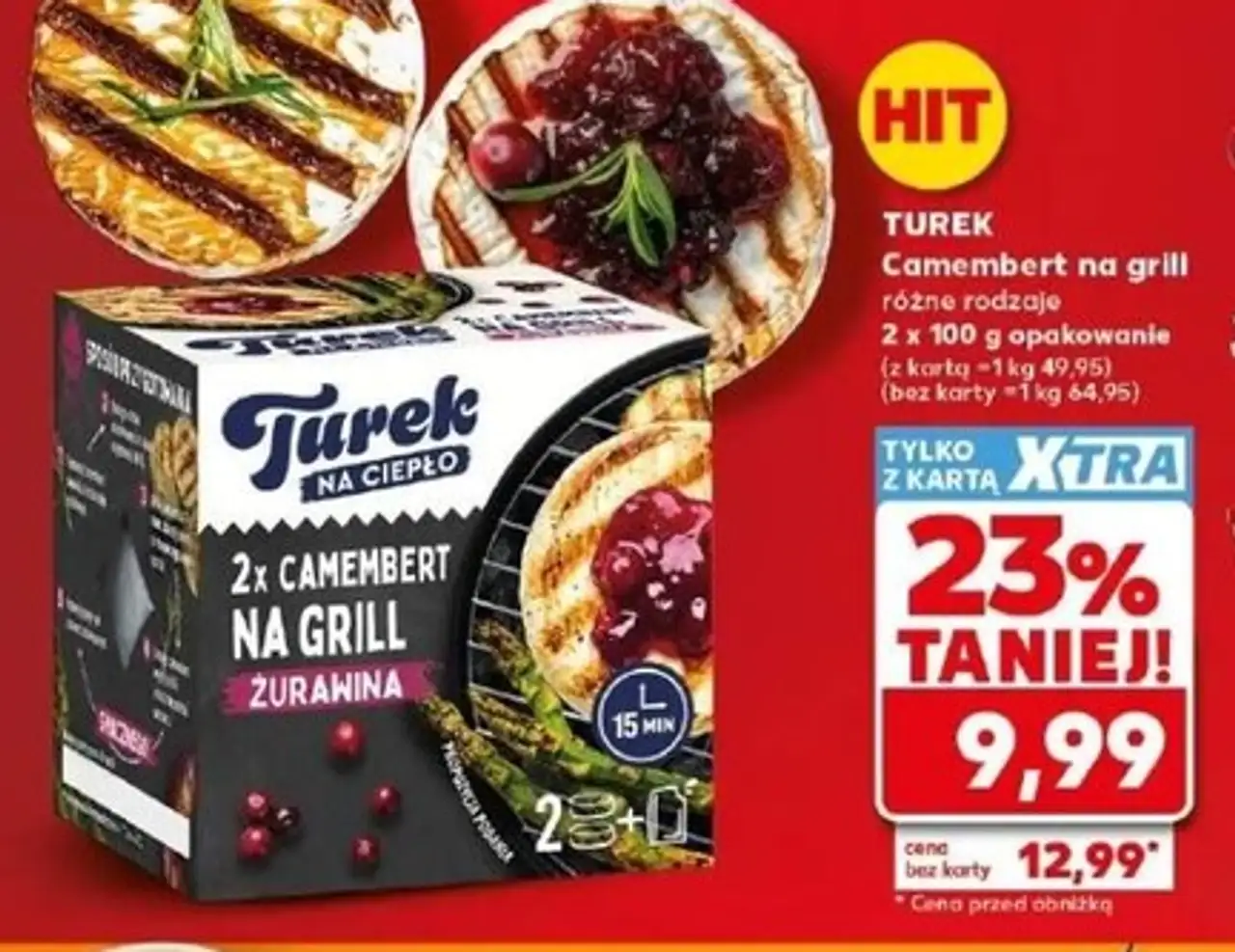 TUREK Camembert na grill