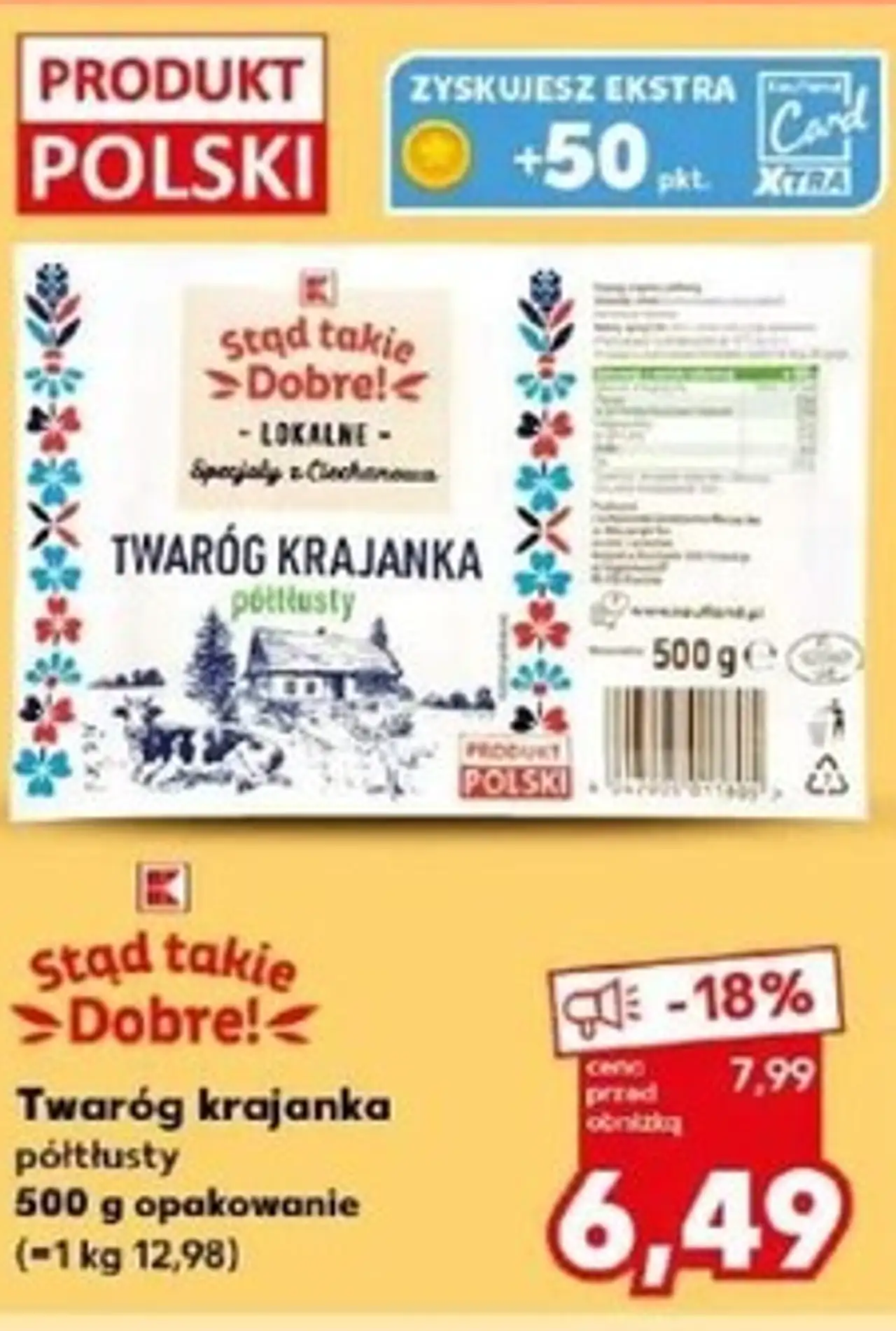 Stąd takie >Dobre!< Twaróg krajanka