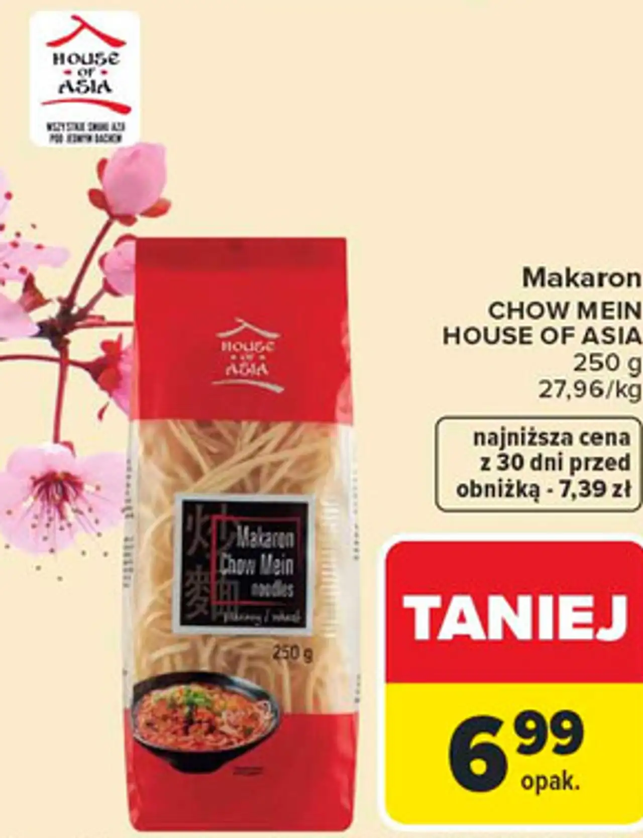 Makaron Chow Mein HOUSE OF ASIA