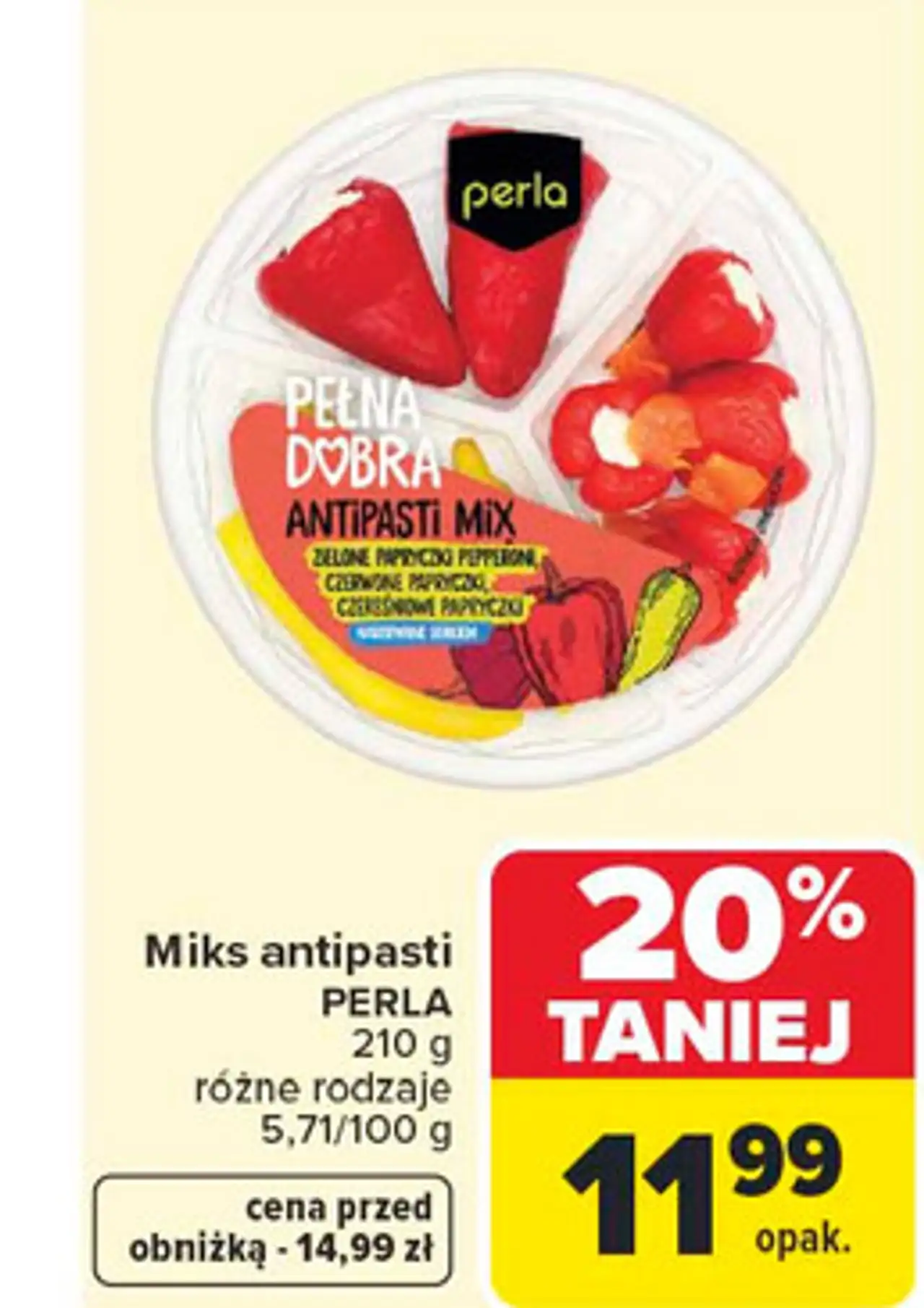 Miks antipasti PERLA
