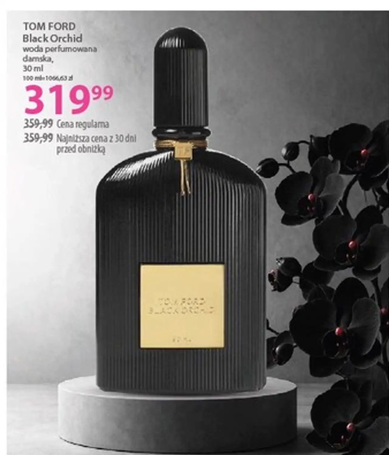 TOM FORD Black Orchid woda perfumowana damska, 30 ml