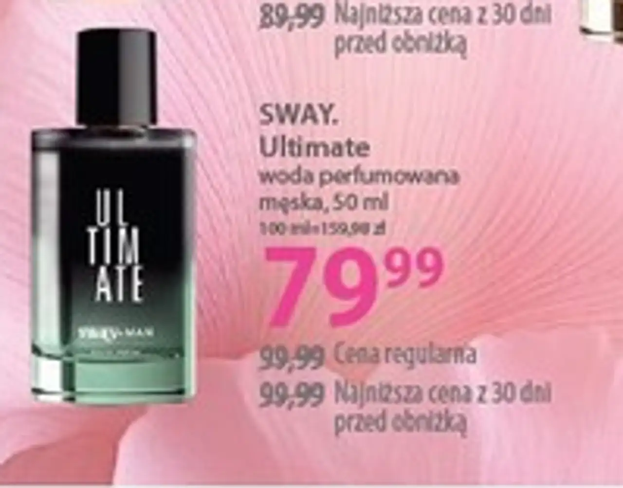SWAY. Ultimate woda perfumowana męska, 50 ml