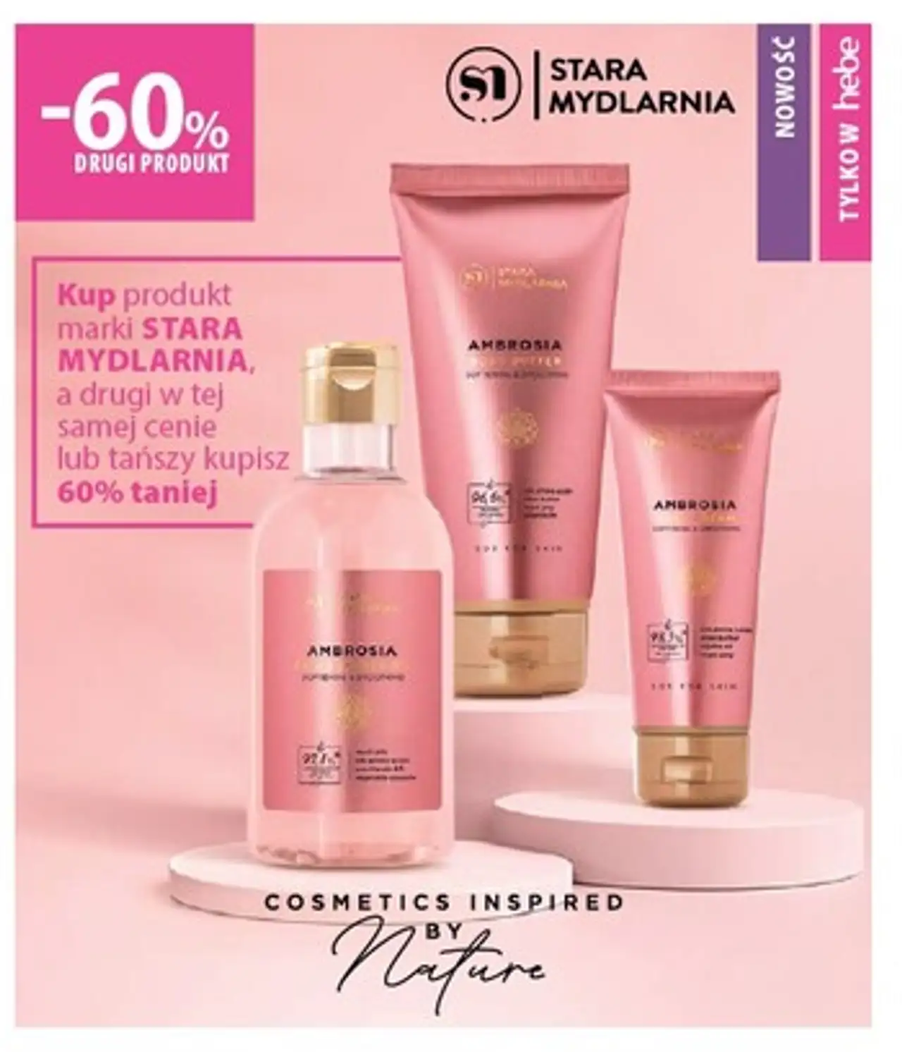 Kup produkt marki STARA MYDLARNIA, a drugi w tej samej cenie lub tańszy kupisz 60% taniej