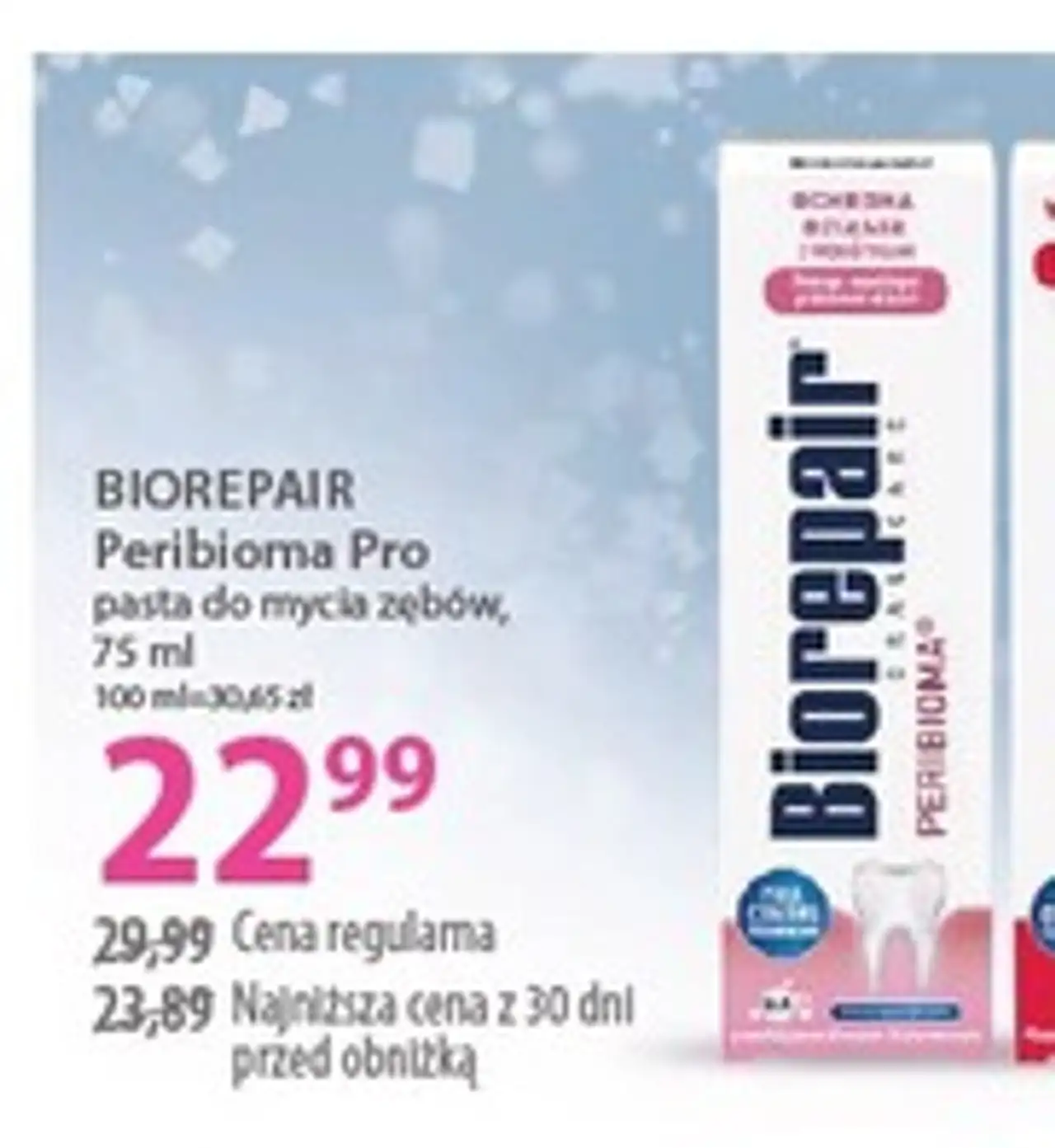 BIOREPAIR Peribioma Pro pasta do mycia zębów
