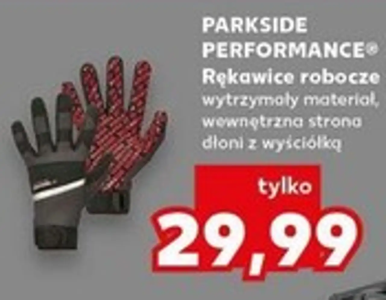 PARKSIDE PERFORMANCE® Rękawice robocze