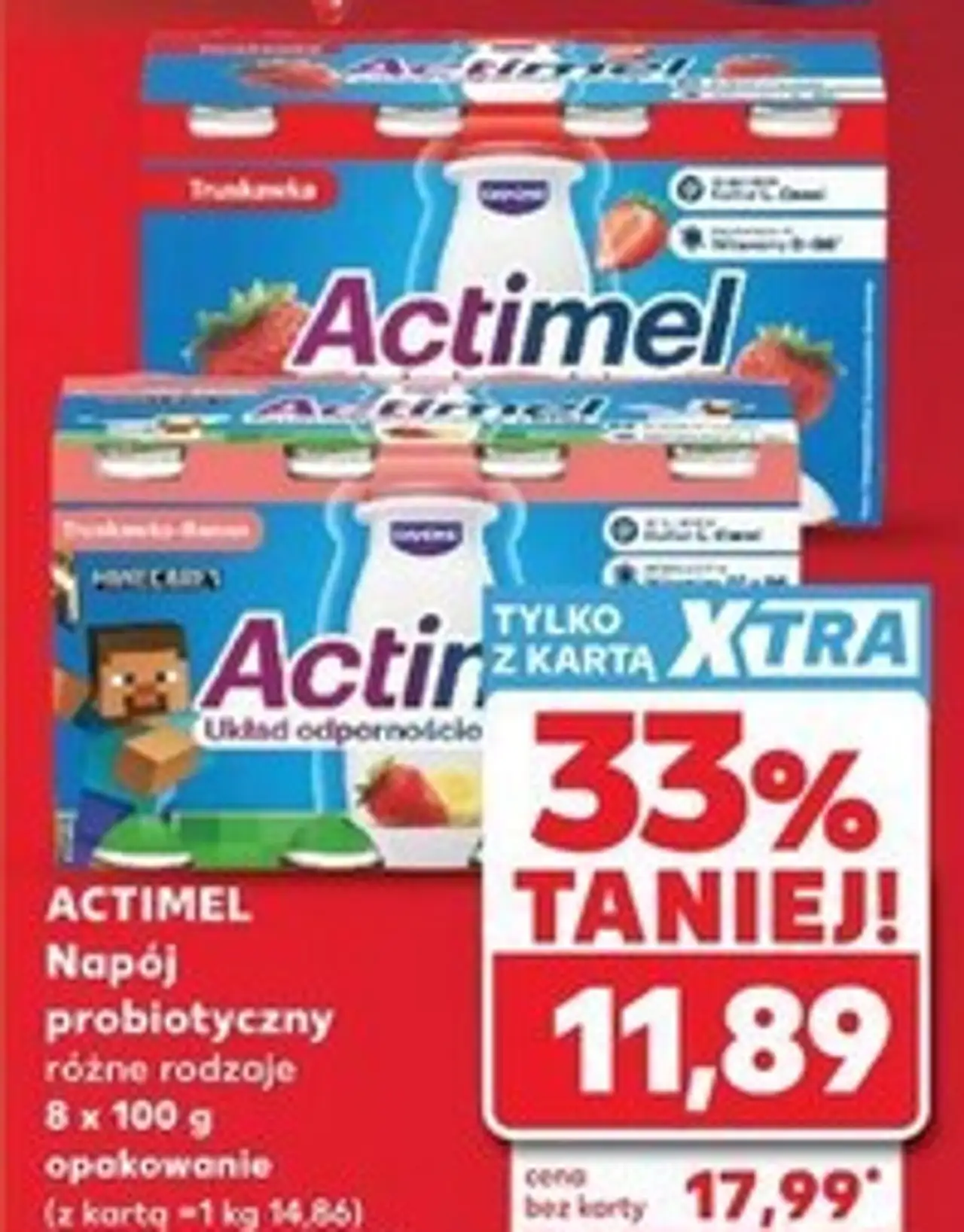 Actimel Napój probiotyczny