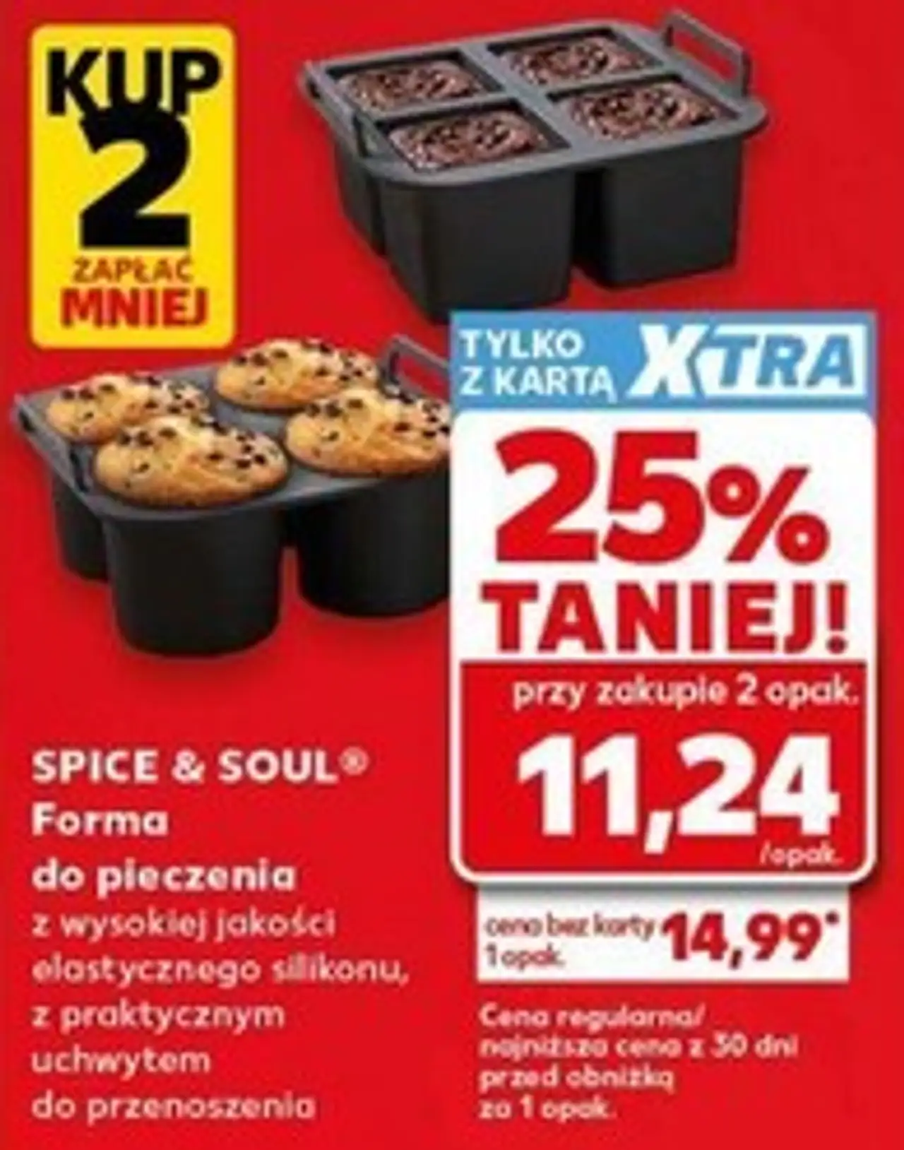 Forma do pieczenia z wysokiej jakości elastycznego silikonu