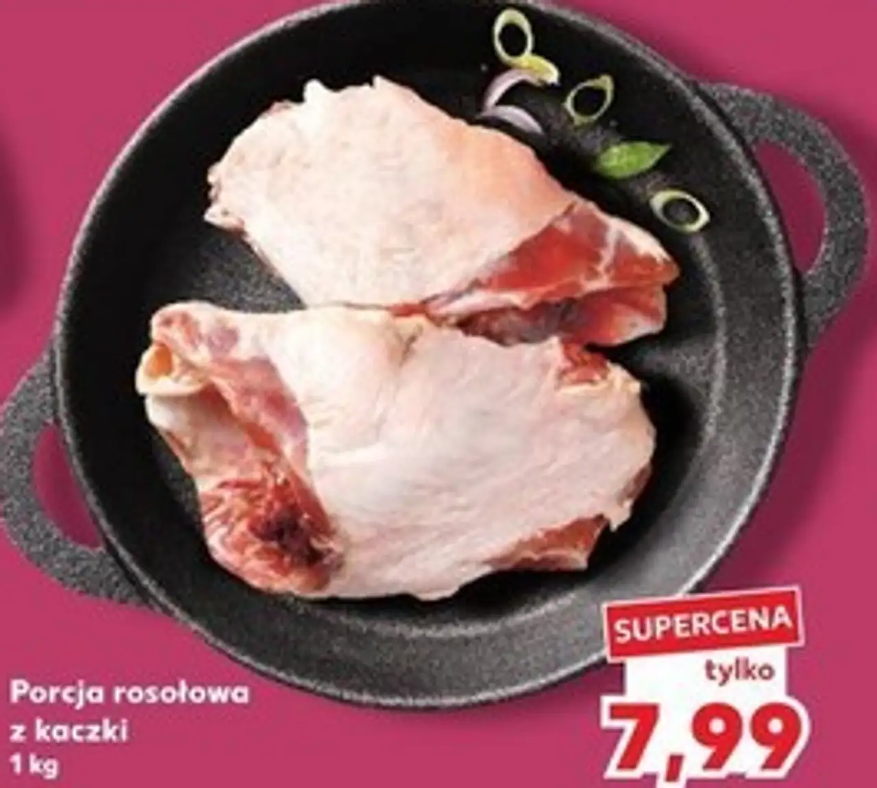Porcja rosołowa z kaczki
