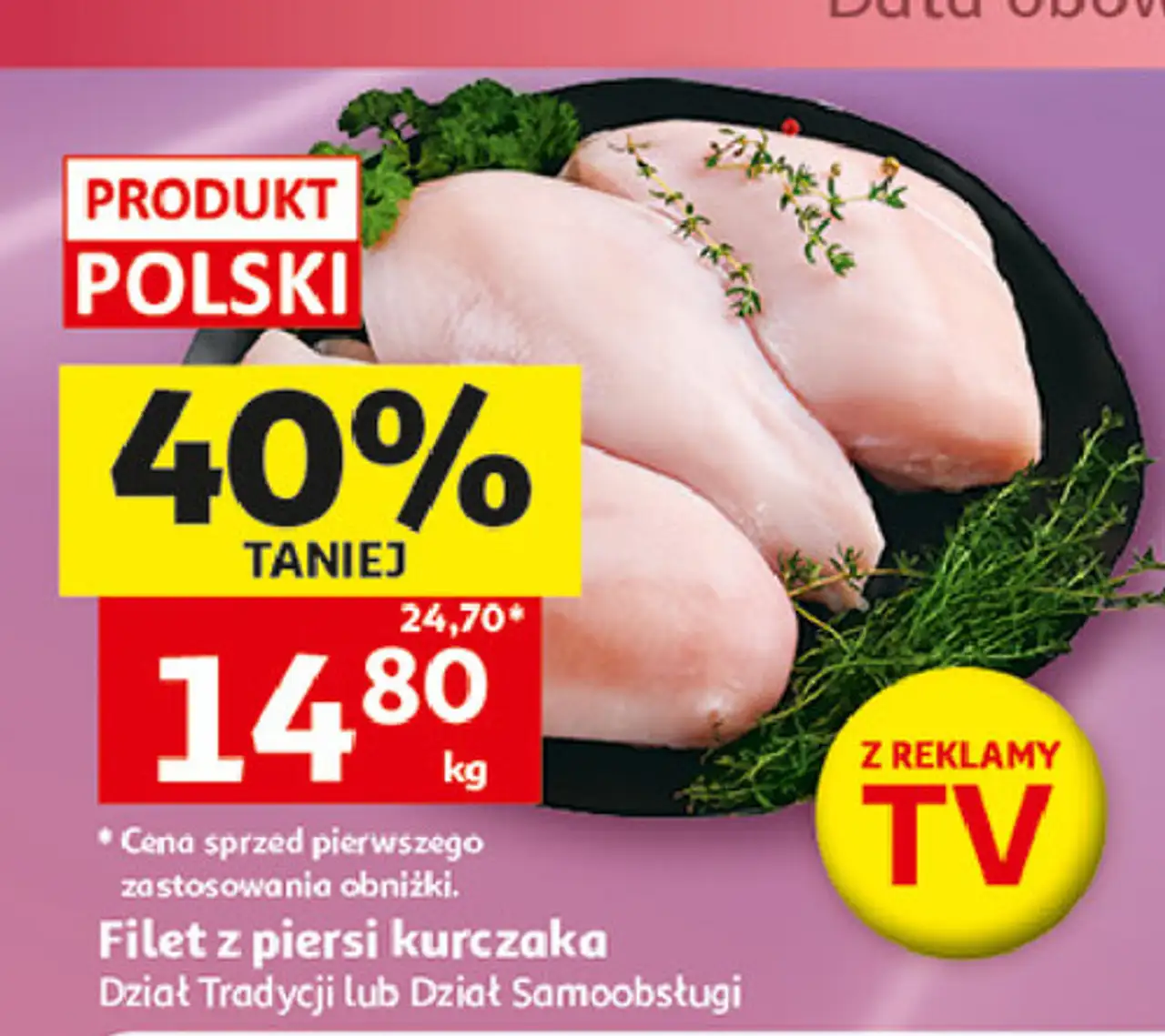 Filet z piersi kurczaka