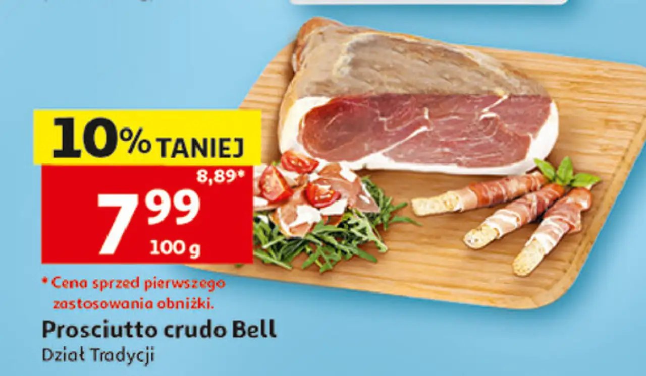Szynka prosciutto crudo Bell Polska